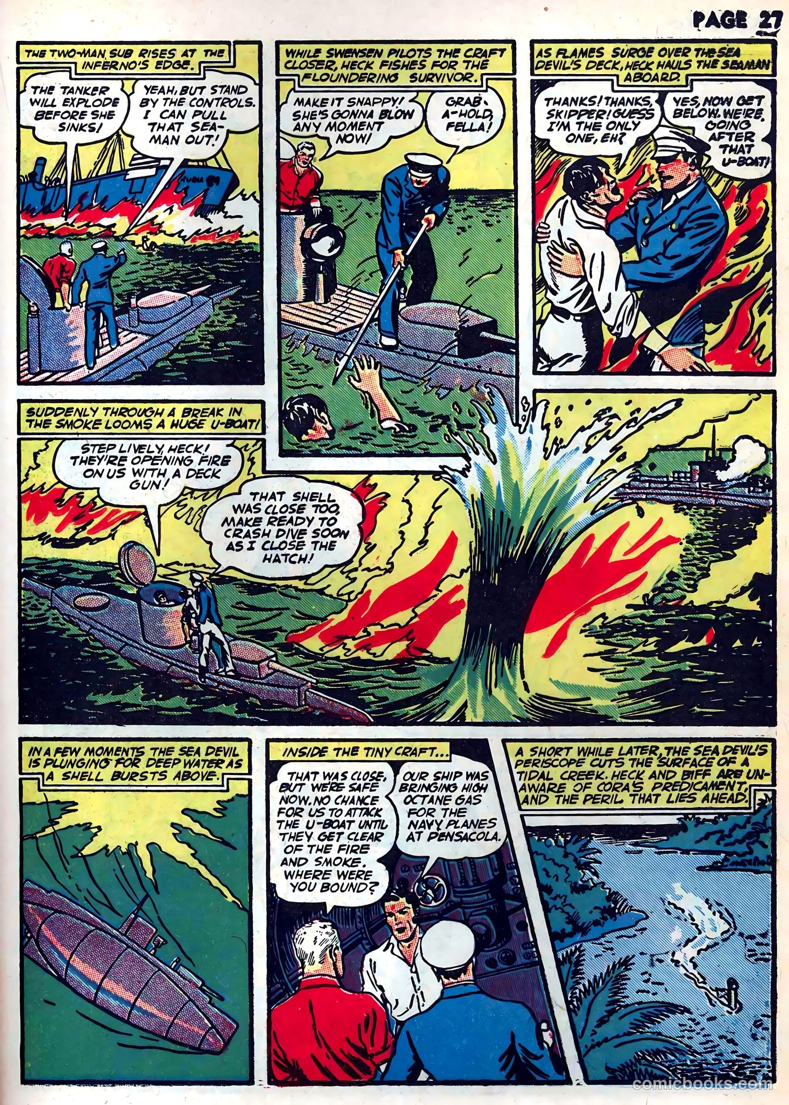 Rangers Comics #8 (1942) — page 29 of 68