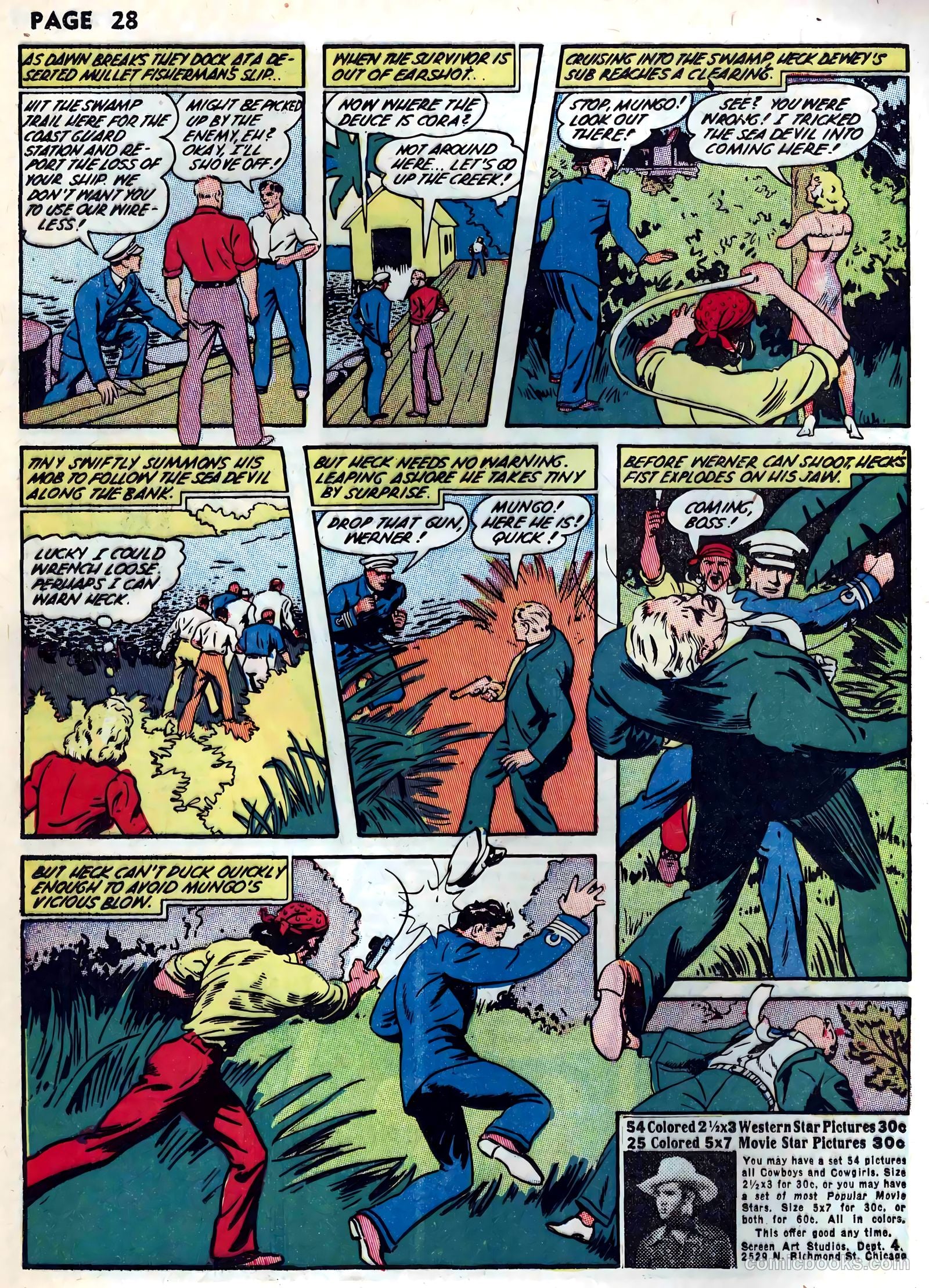 Rangers Comics #8 (1942) — page 30 of 68