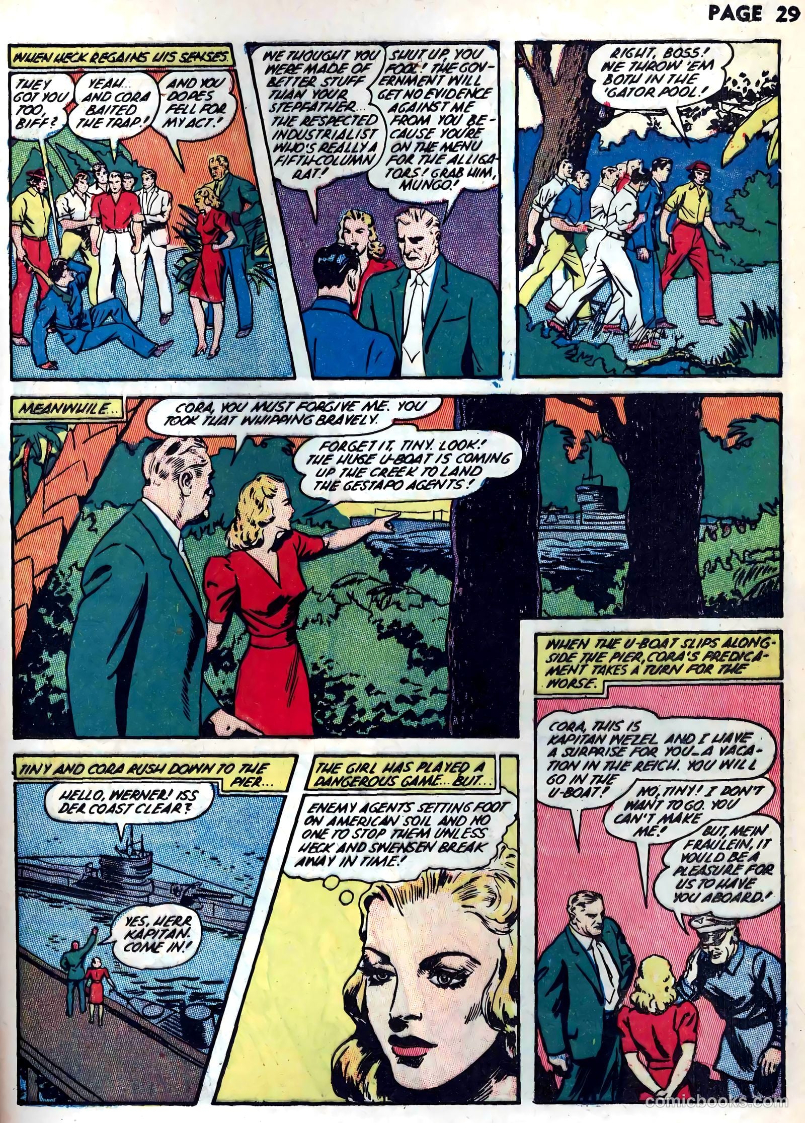 Rangers Comics #8 (1942) — page 31 of 68