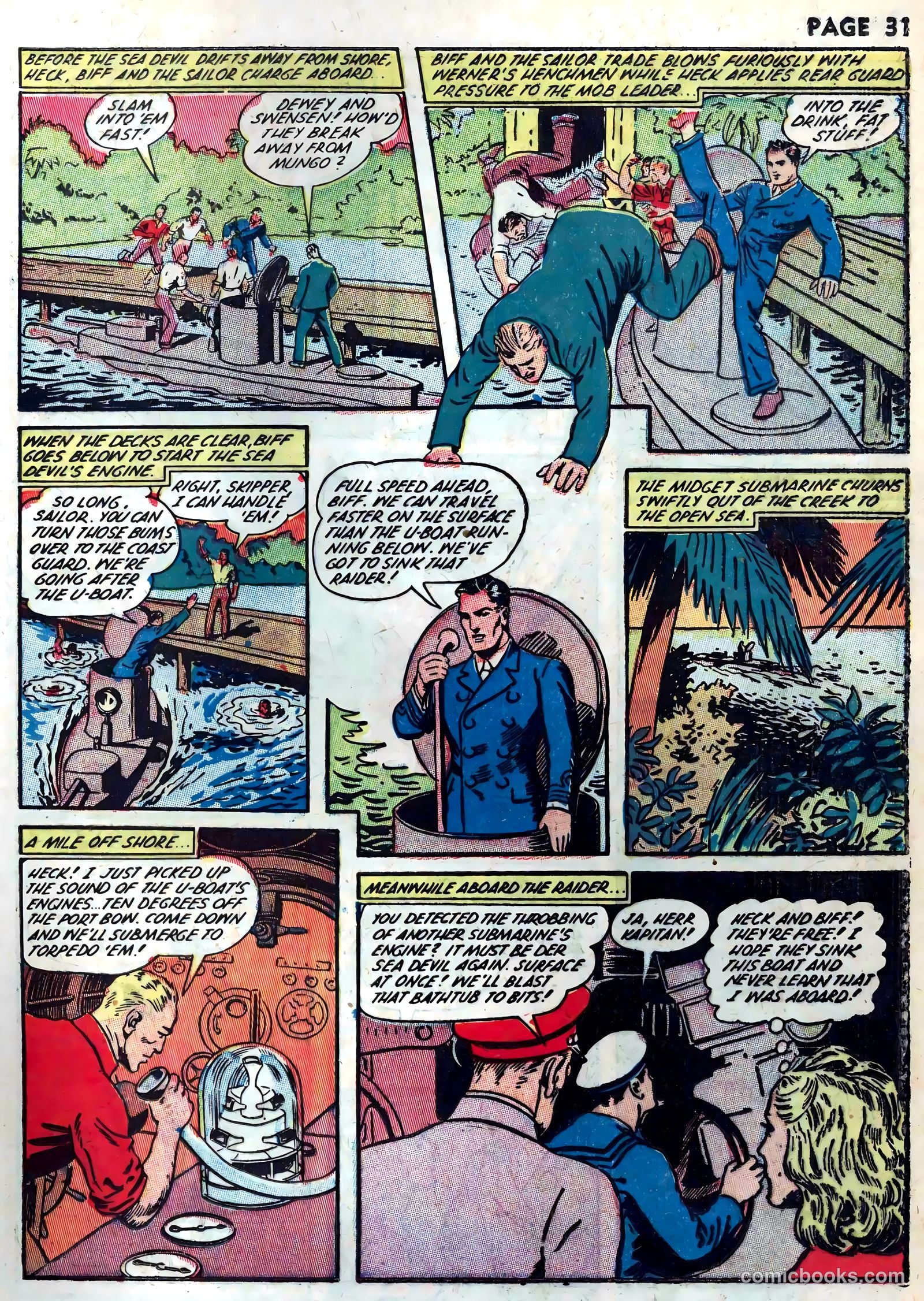 Rangers Comics #8 (1942) — page 33 of 68