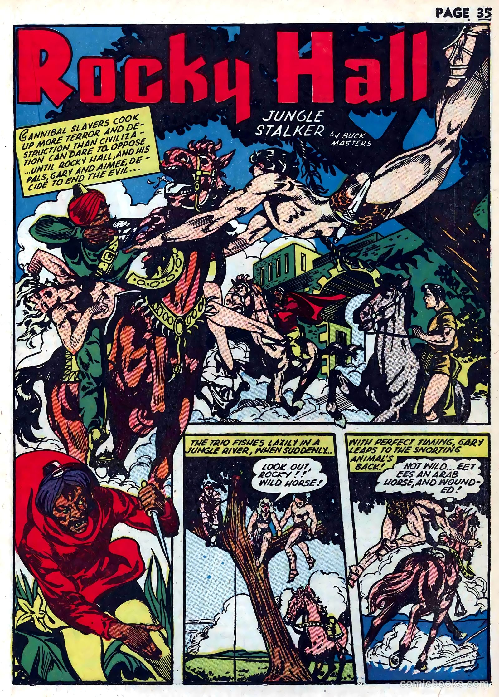 Rangers Comics #8 (1942) — page 37 of 68