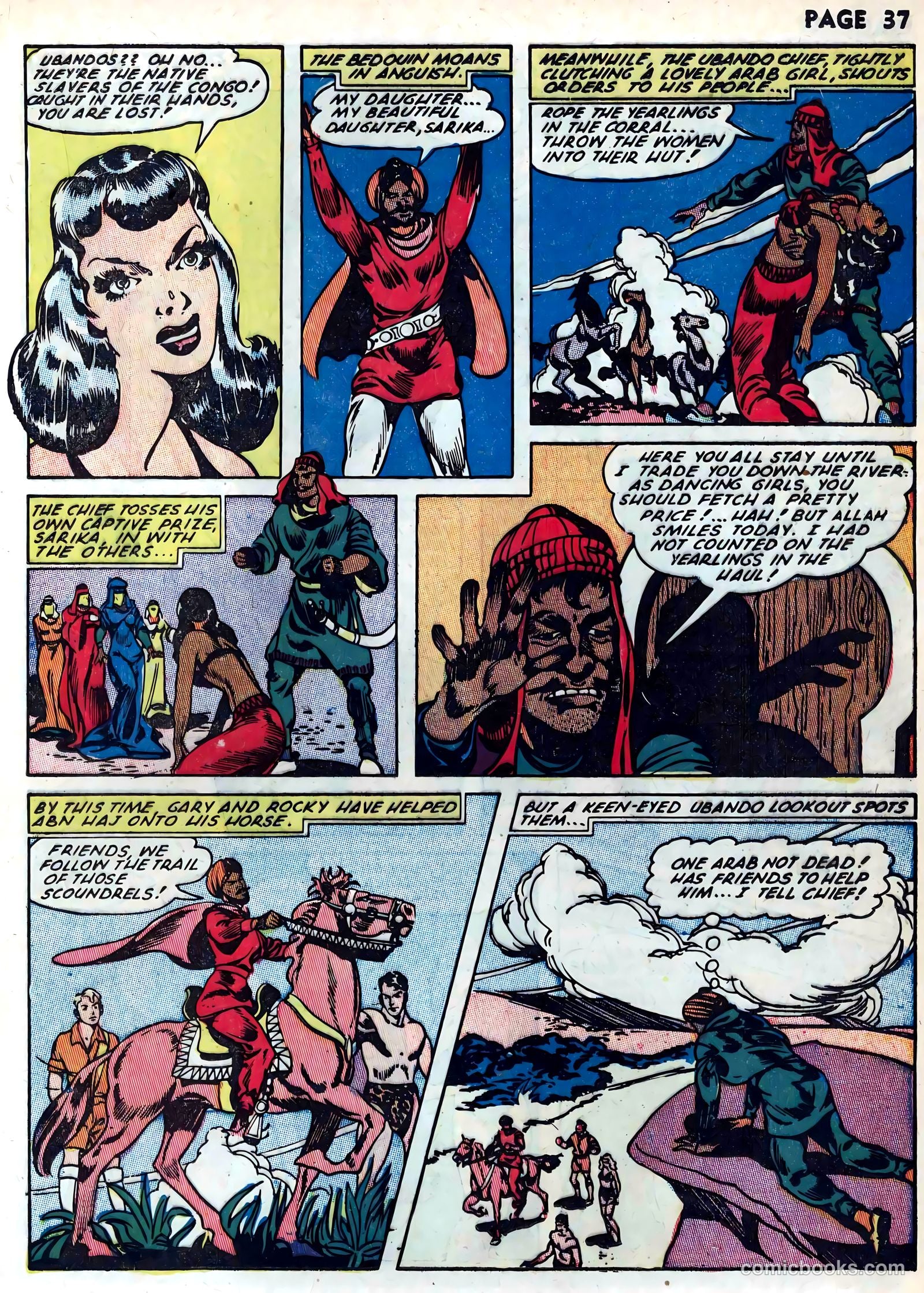 Rangers Comics #8 (1942) — page 39 of 68