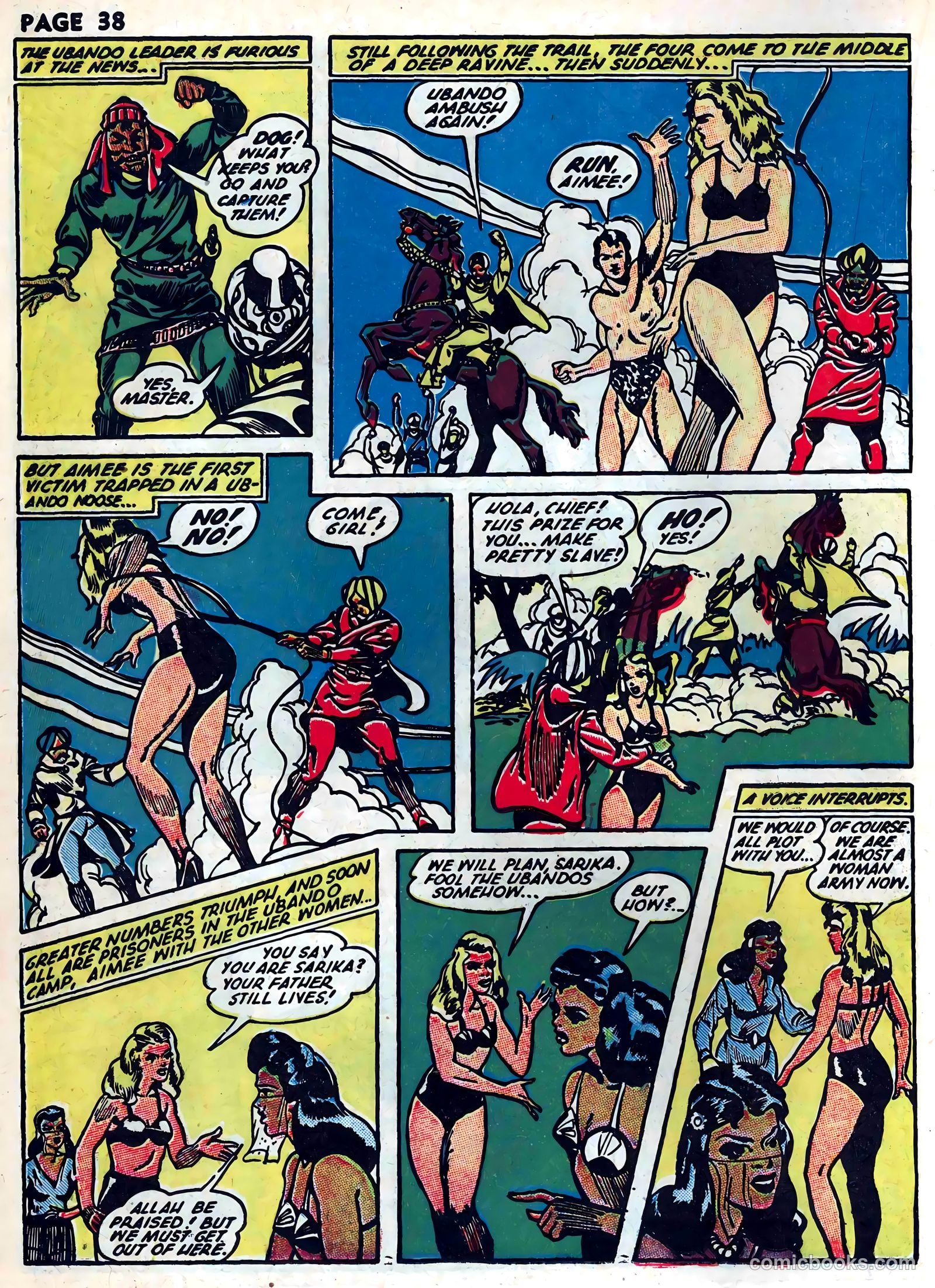 Rangers Comics #8 (1942) — page 40 of 68