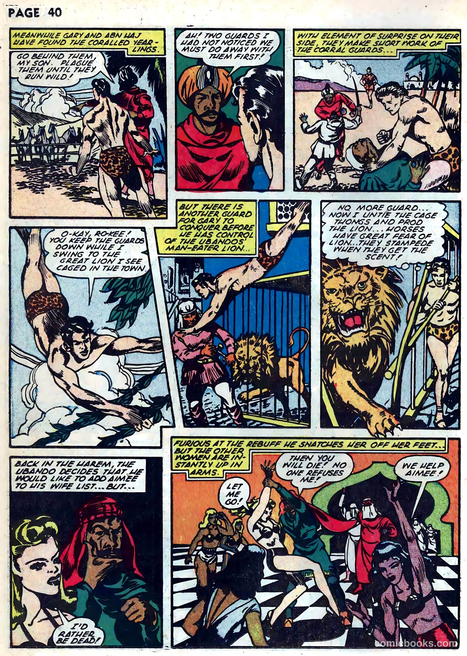 Rangers Comics #8 (1942) — page 42 of 68