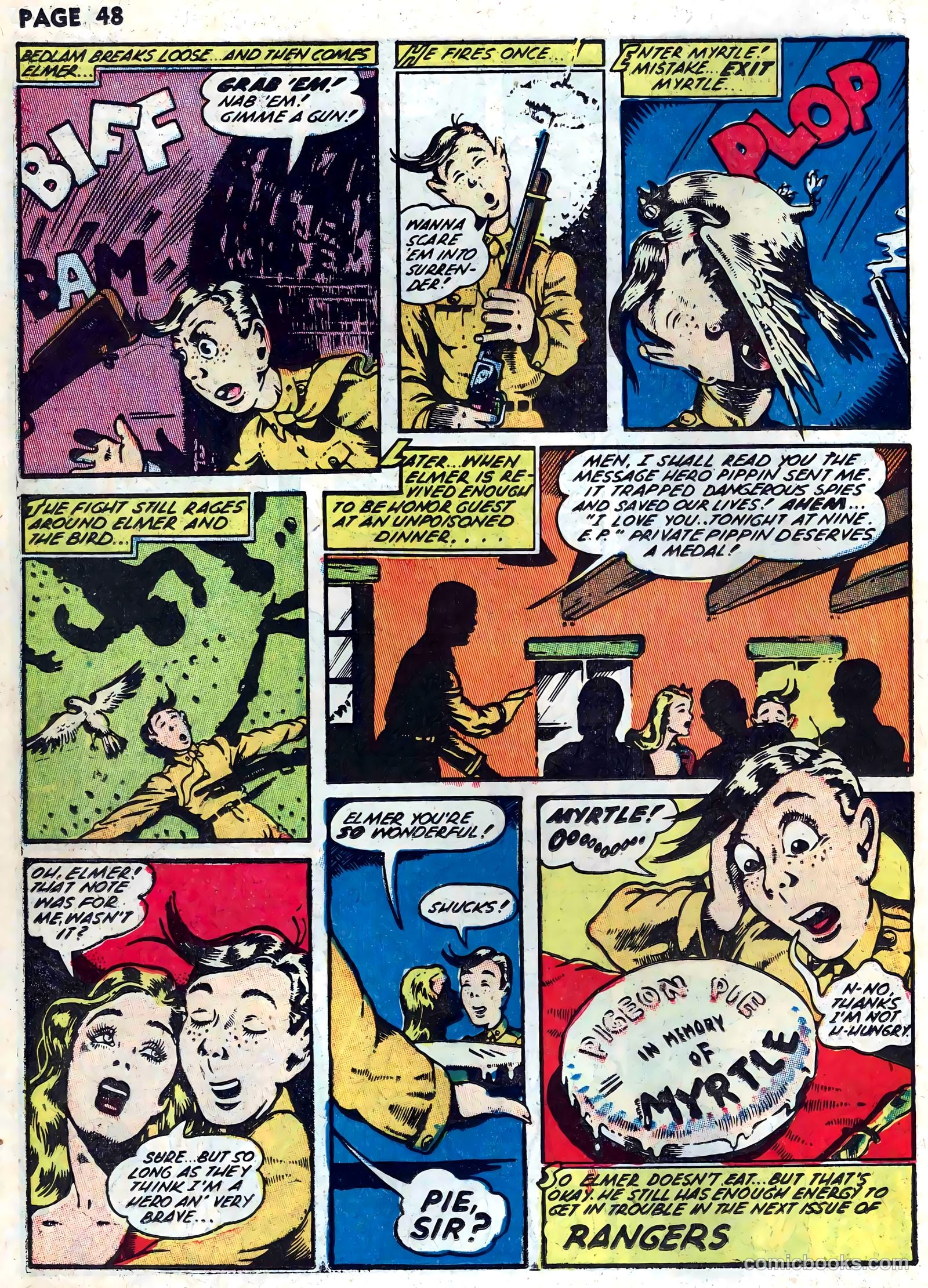 Rangers Comics #8 (1942) — page 50 of 68