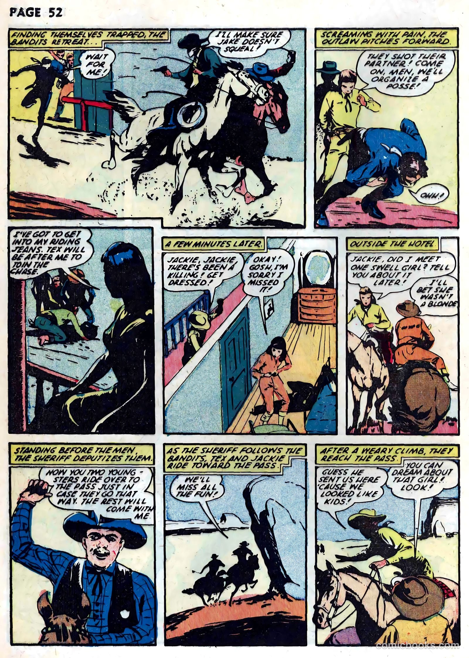 Rangers Comics #8 (1942) — page 54 of 68