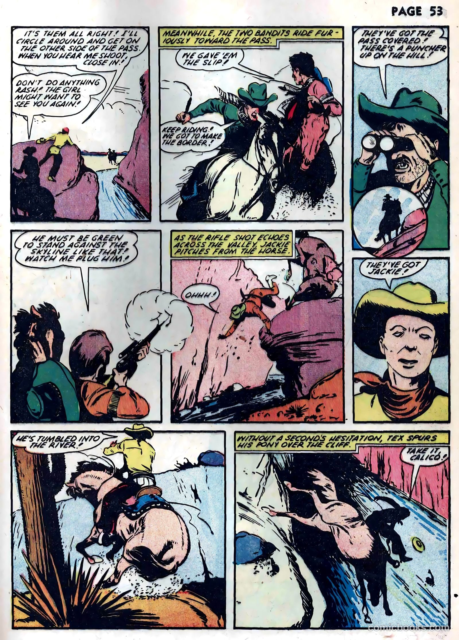 Rangers Comics #8 (1942) — page 55 of 68