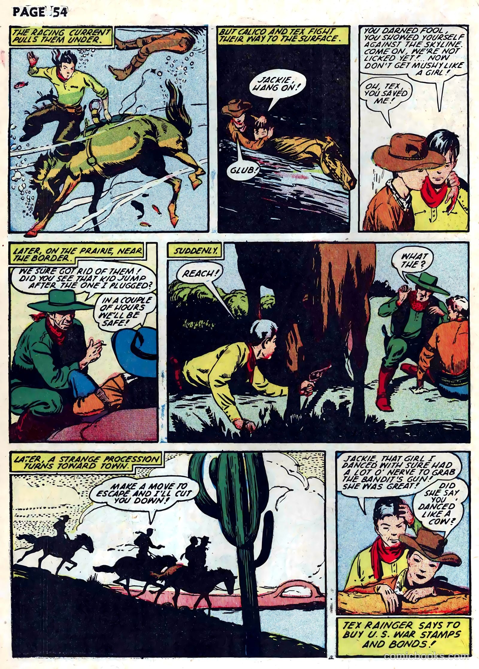 Rangers Comics #8 (1942) — page 56 of 68