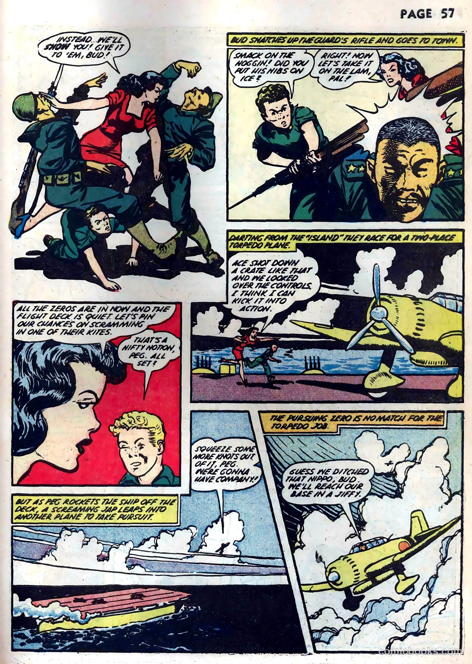 Rangers Comics #8 (1942) — page 59 of 68