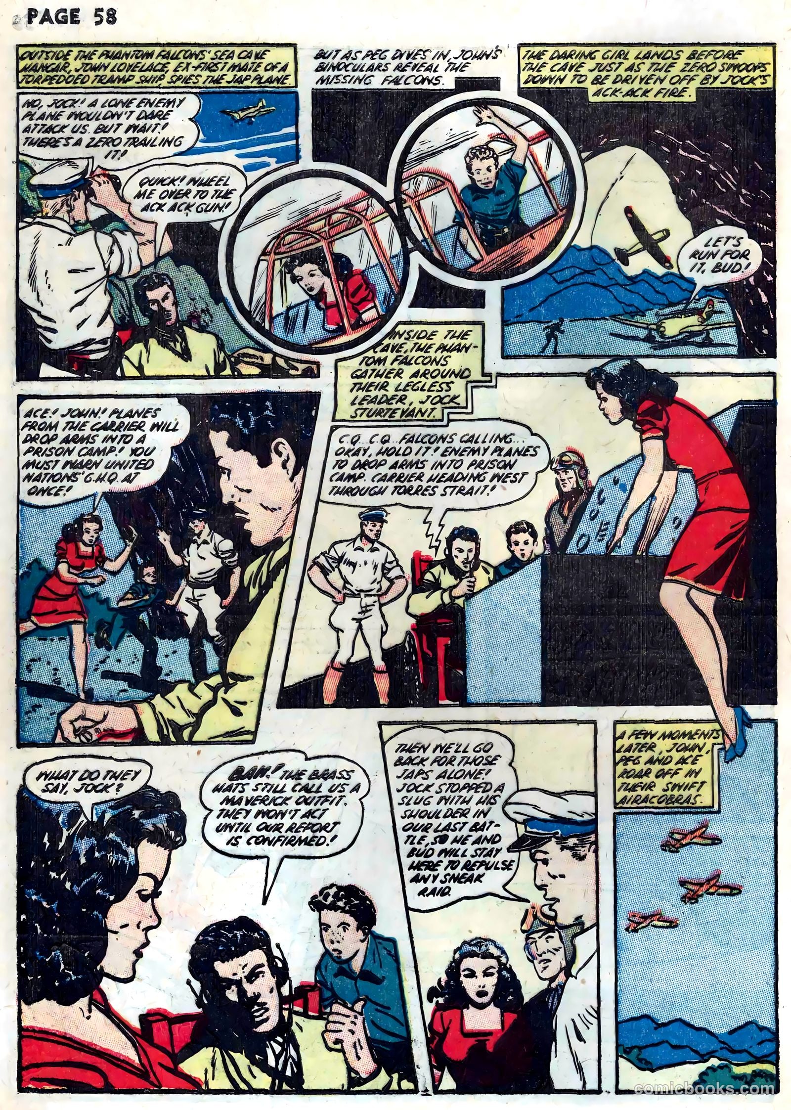 Rangers Comics #8 (1942) — page 60 of 68