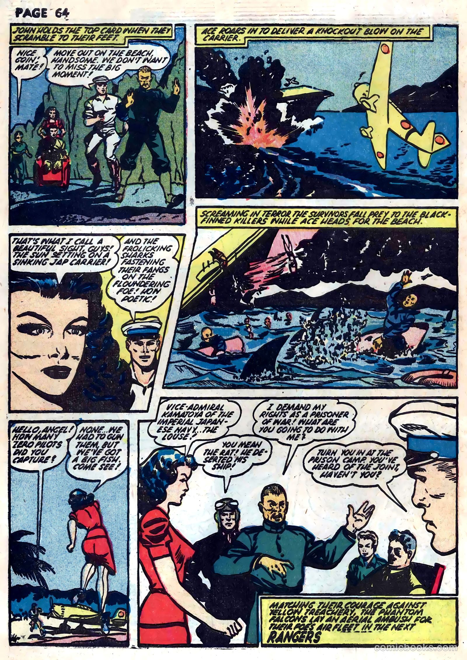 Rangers Comics #8 (1942) — page 66 of 68