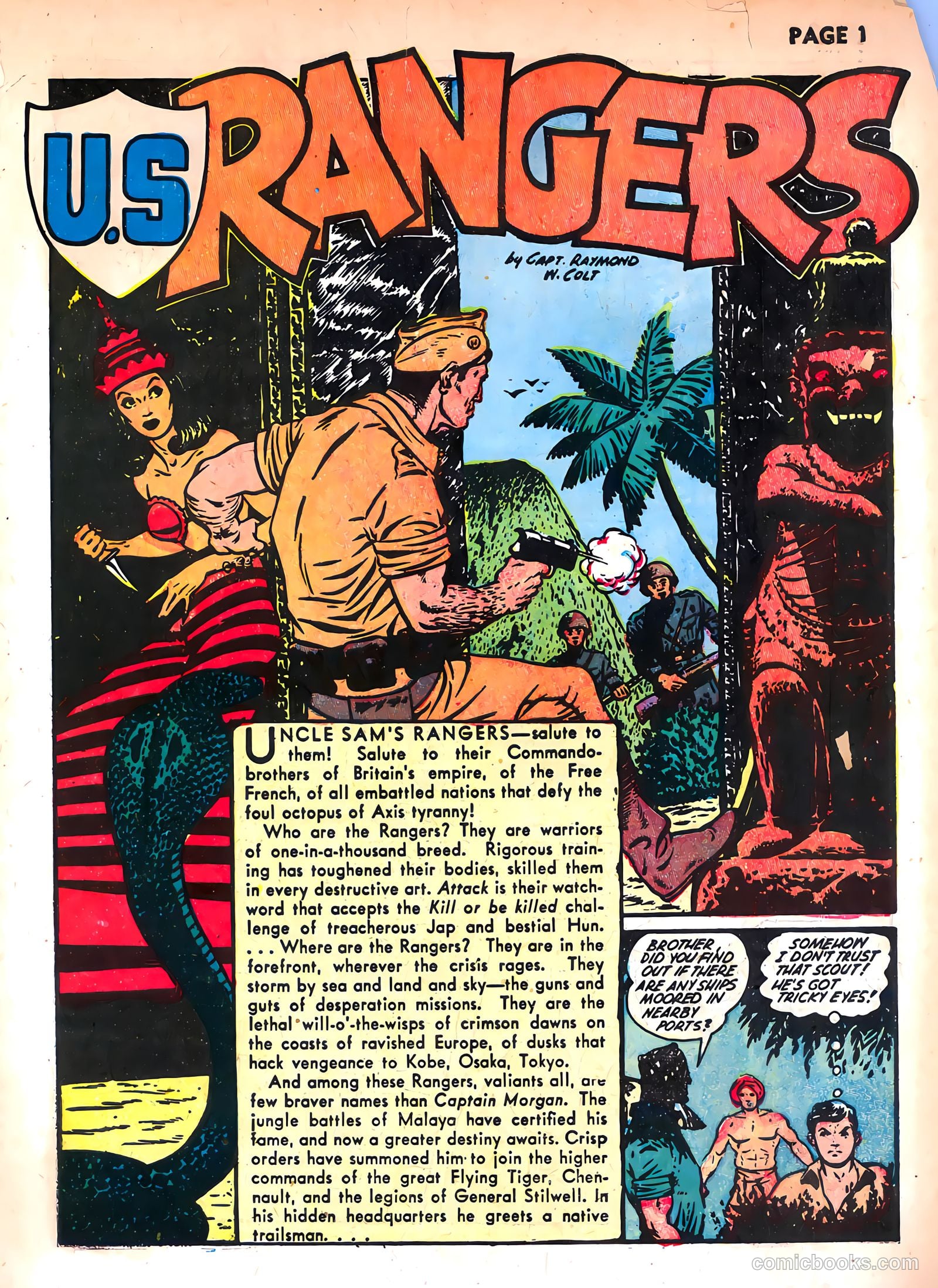 Rangers Comics #9 (1943) — page 3 of 68