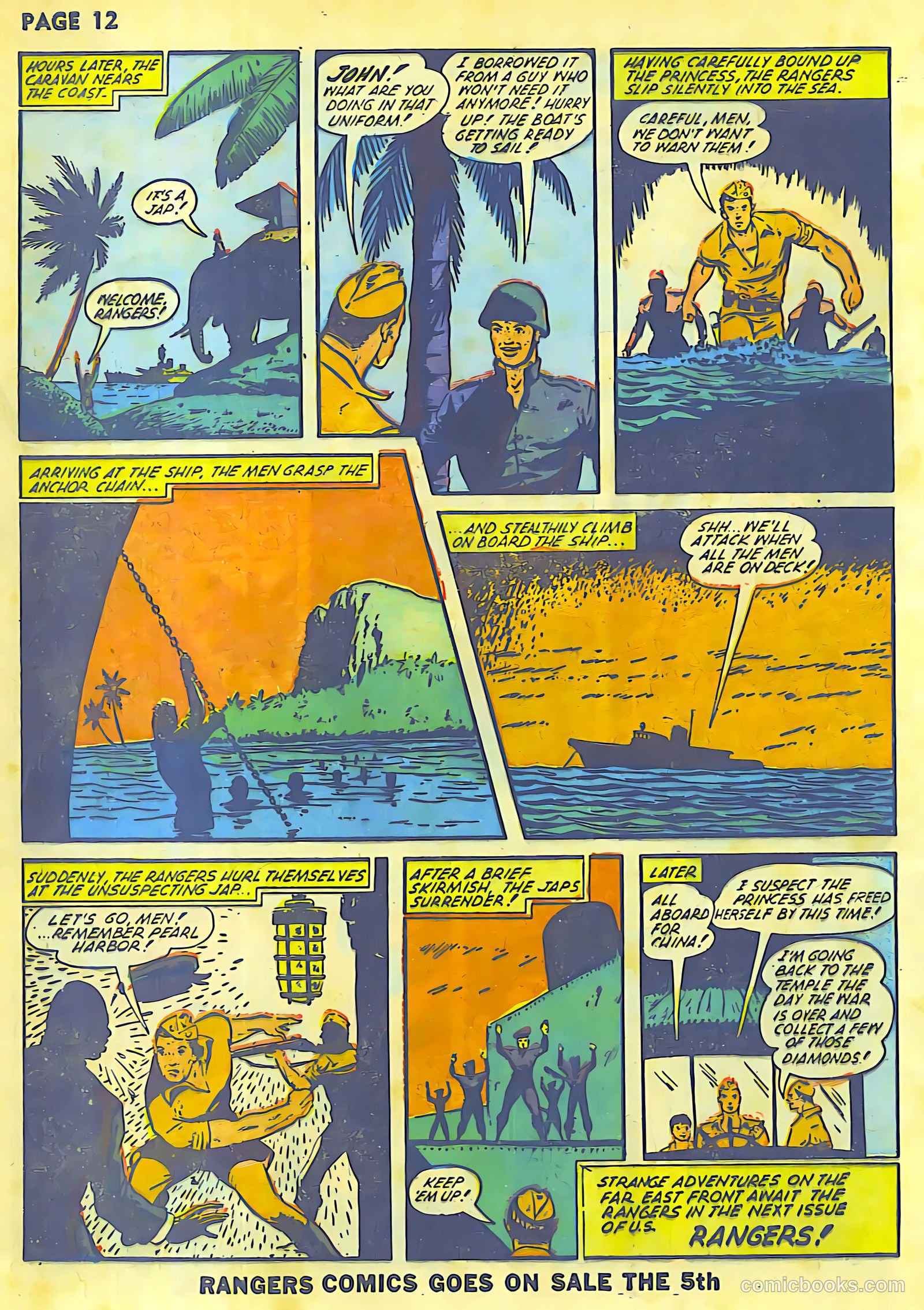 Rangers Comics #9 (1943) — page 14 of 68