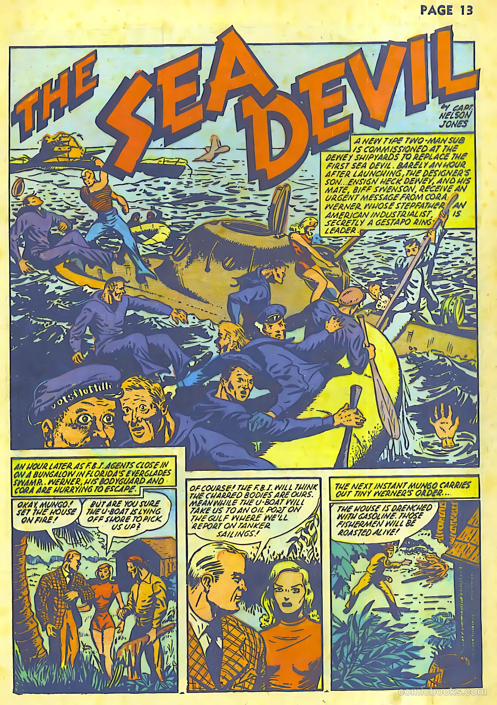 Rangers Comics #9 (1943) — page 15 of 68