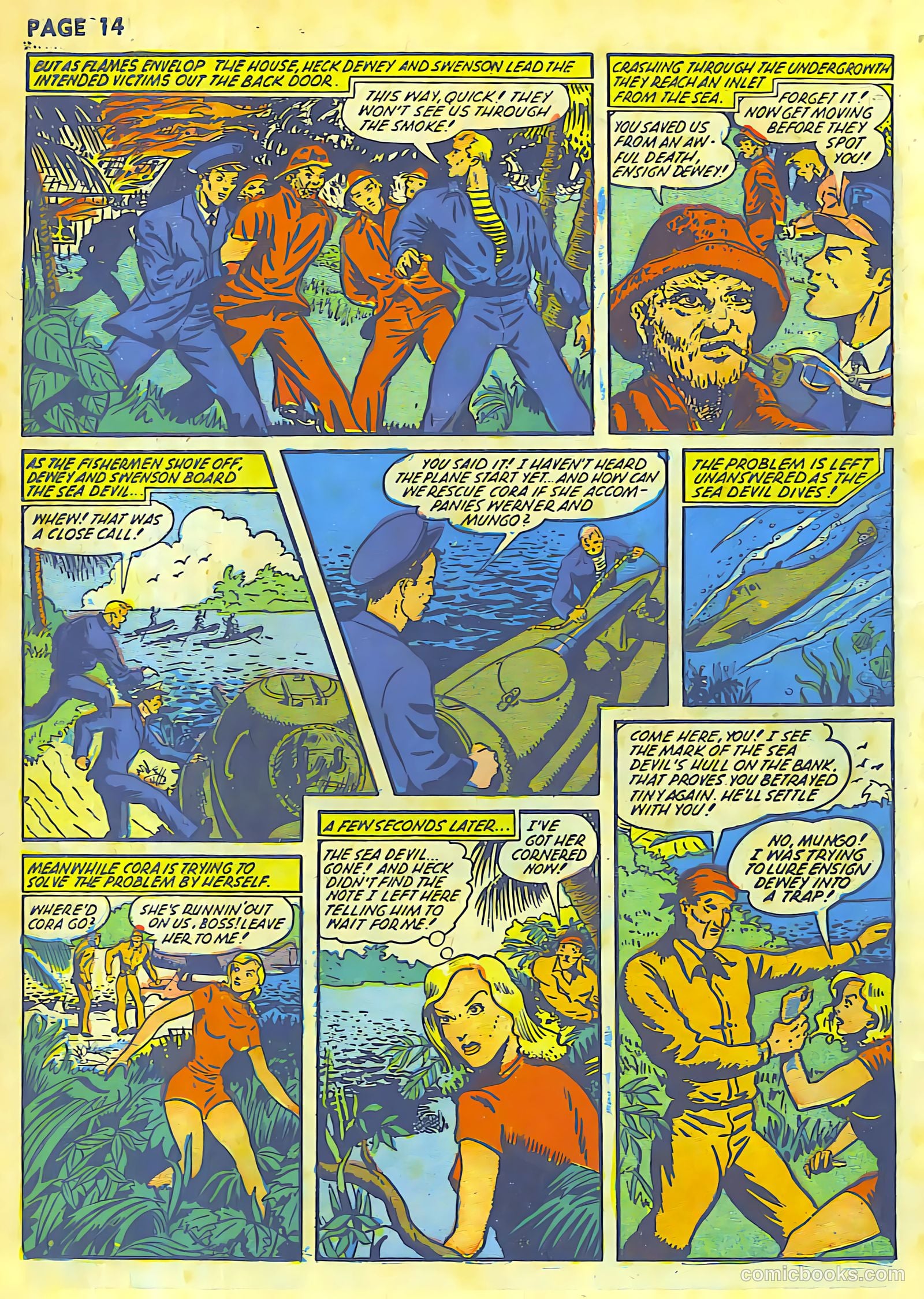 Rangers Comics #9 (1943) — page 16 of 68