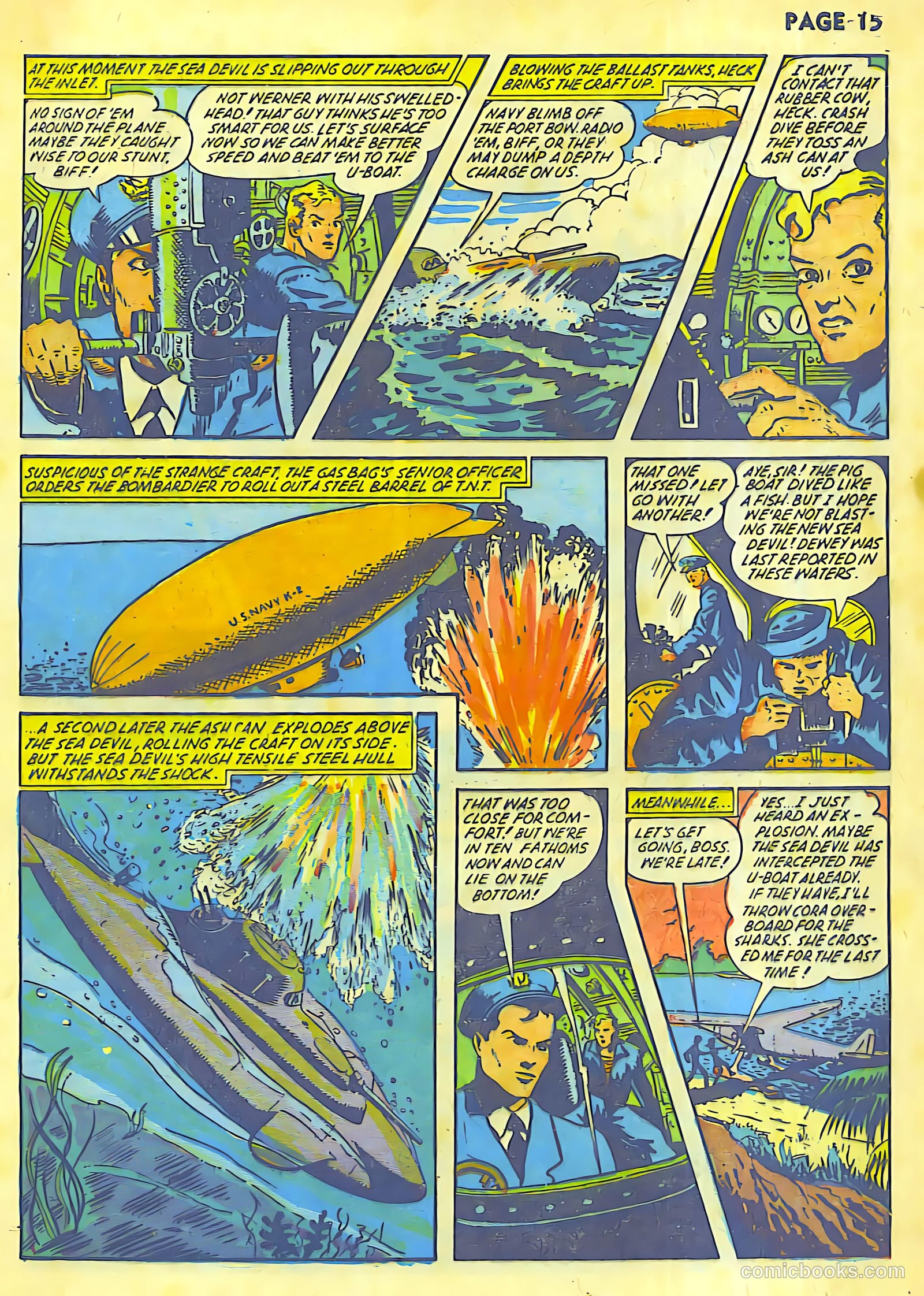 Rangers Comics #9 (1943) — page 17 of 68