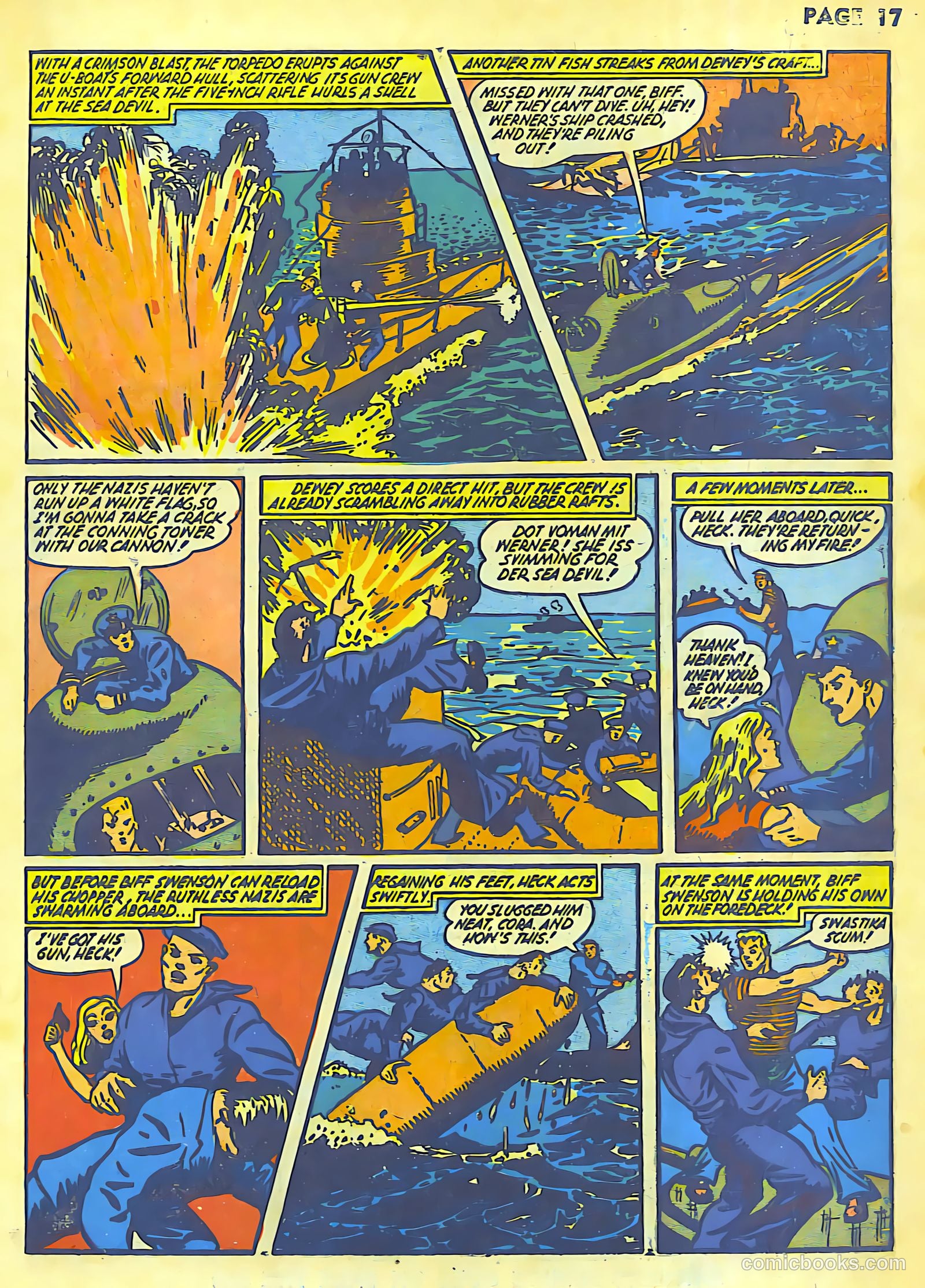 Rangers Comics #9 (1943) — page 19 of 68