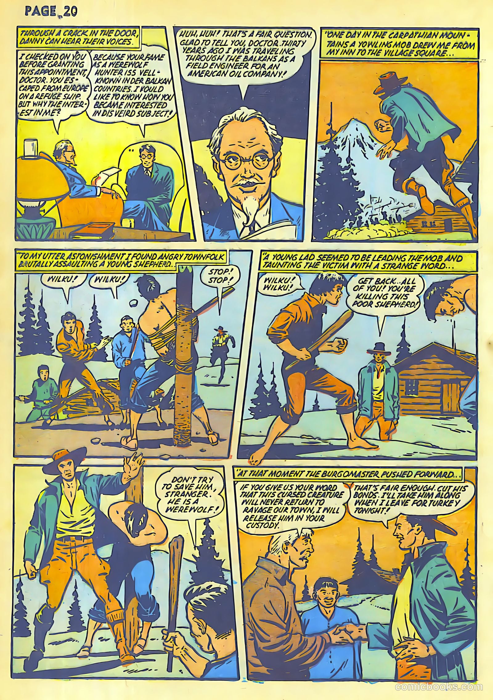 Rangers Comics #9 (1943) — page 22 of 68