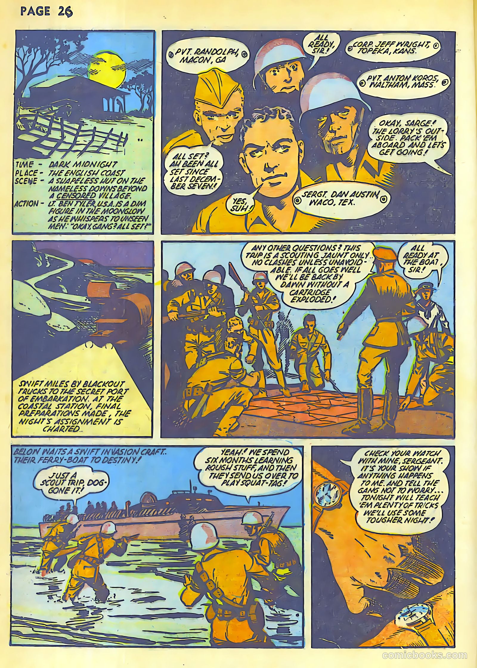 Rangers Comics #9 (1943) — page 28 of 68