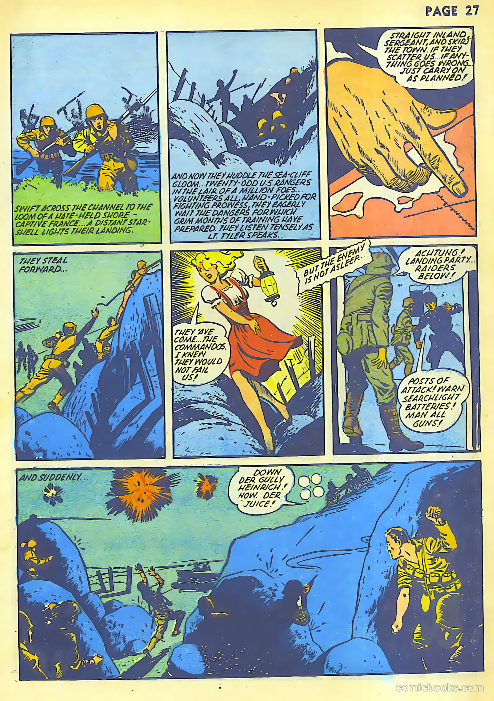 Rangers Comics #9 (1943) — page 29 of 68