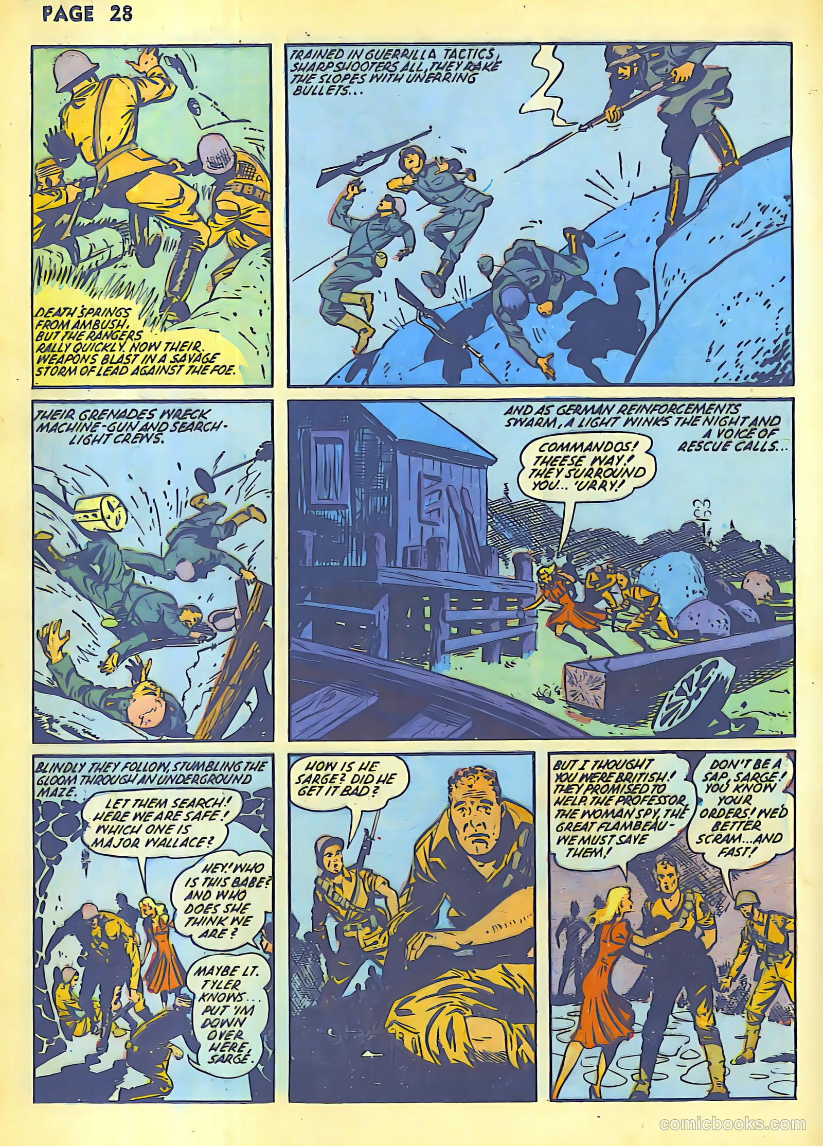 Rangers Comics #9 (1943) — page 30 of 68