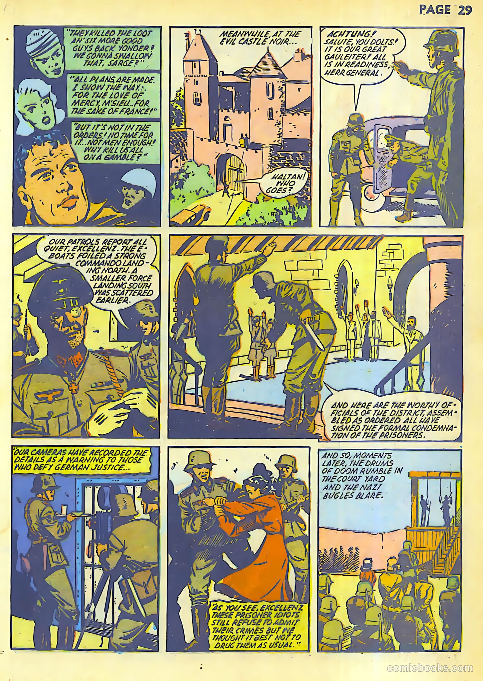 Rangers Comics #9 (1943) — page 31 of 68