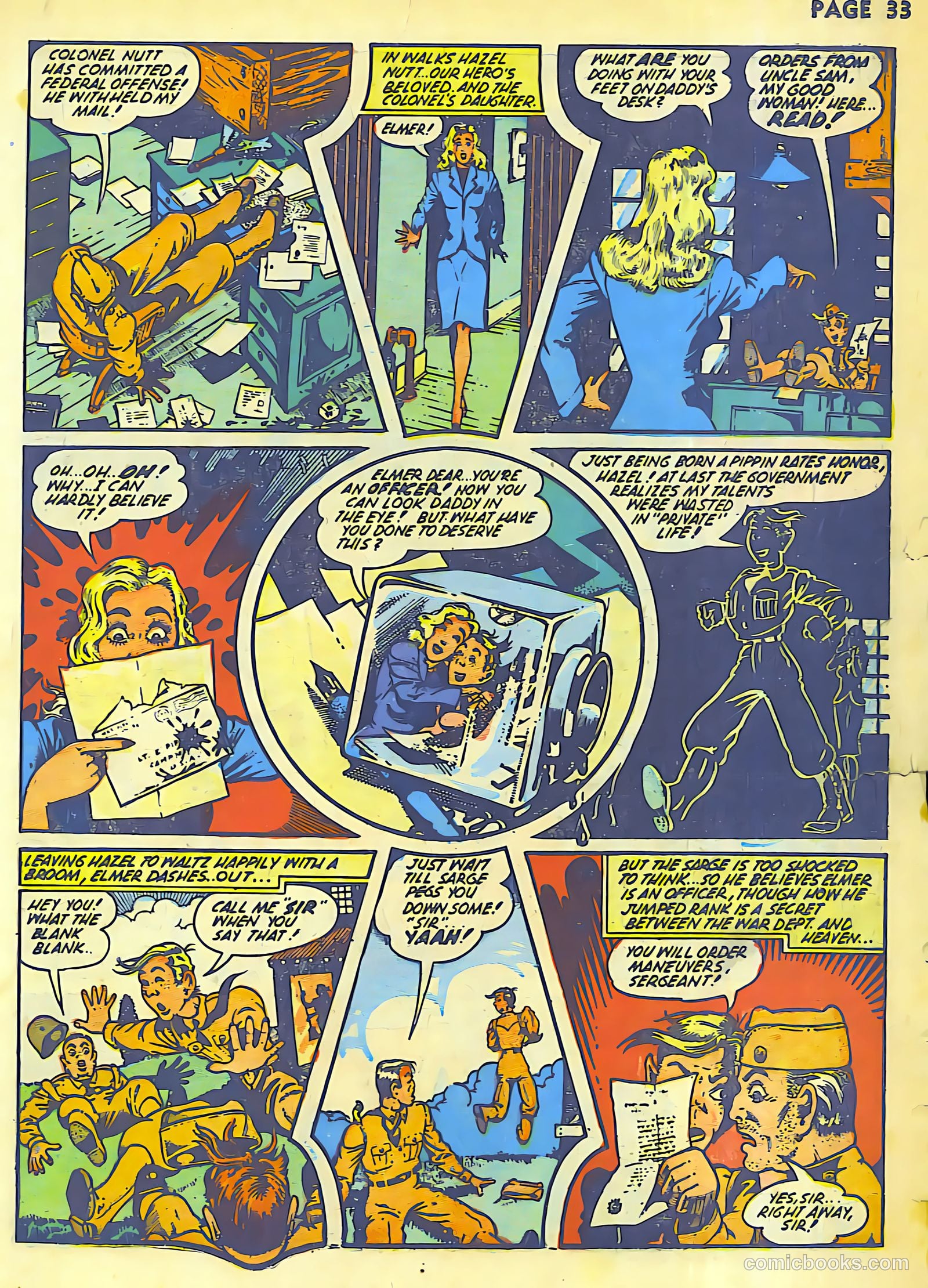 Rangers Comics #9 (1943) — page 35 of 68