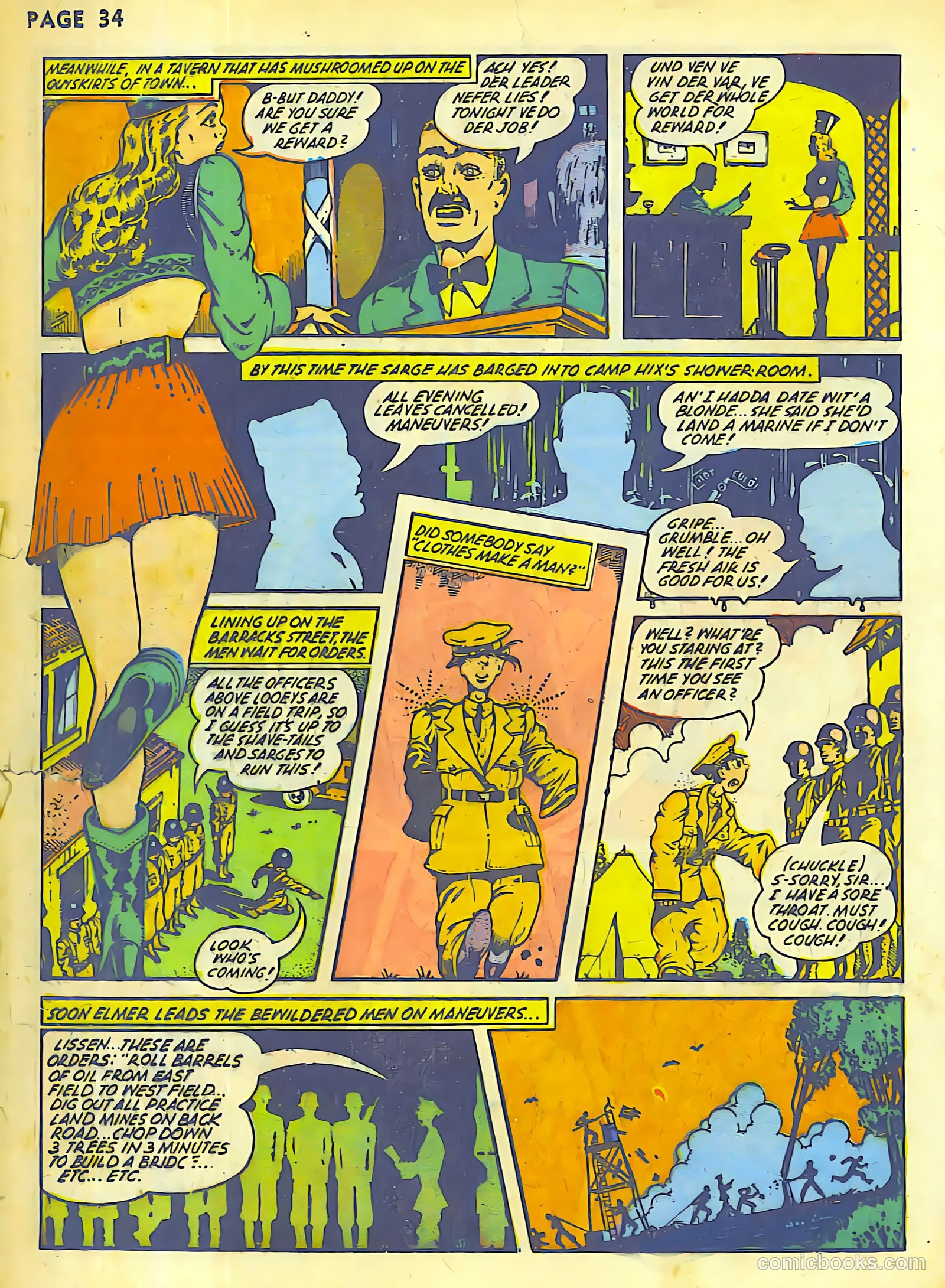 Rangers Comics #9 (1943) — page 36 of 68
