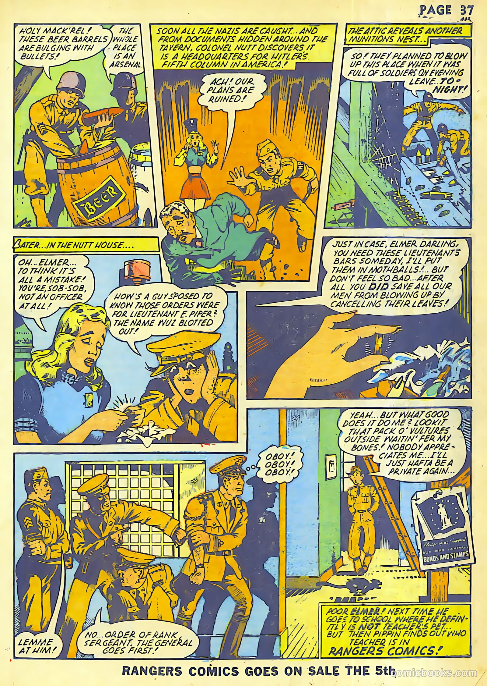 Rangers Comics #9 (1943) — page 39 of 68
