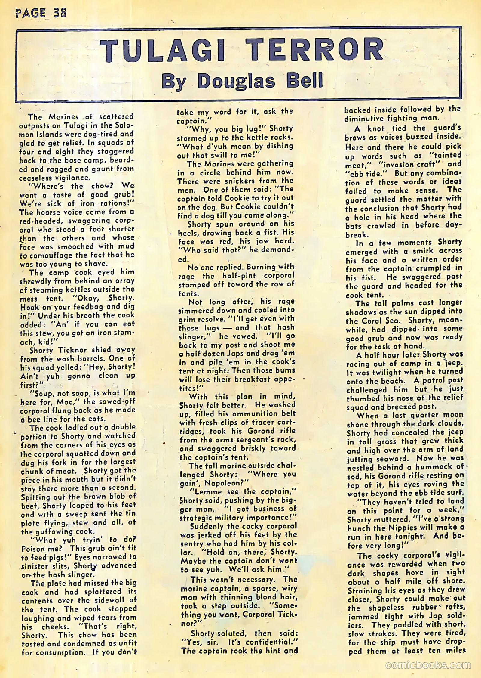 Rangers Comics #9 (1943) — page 40 of 68