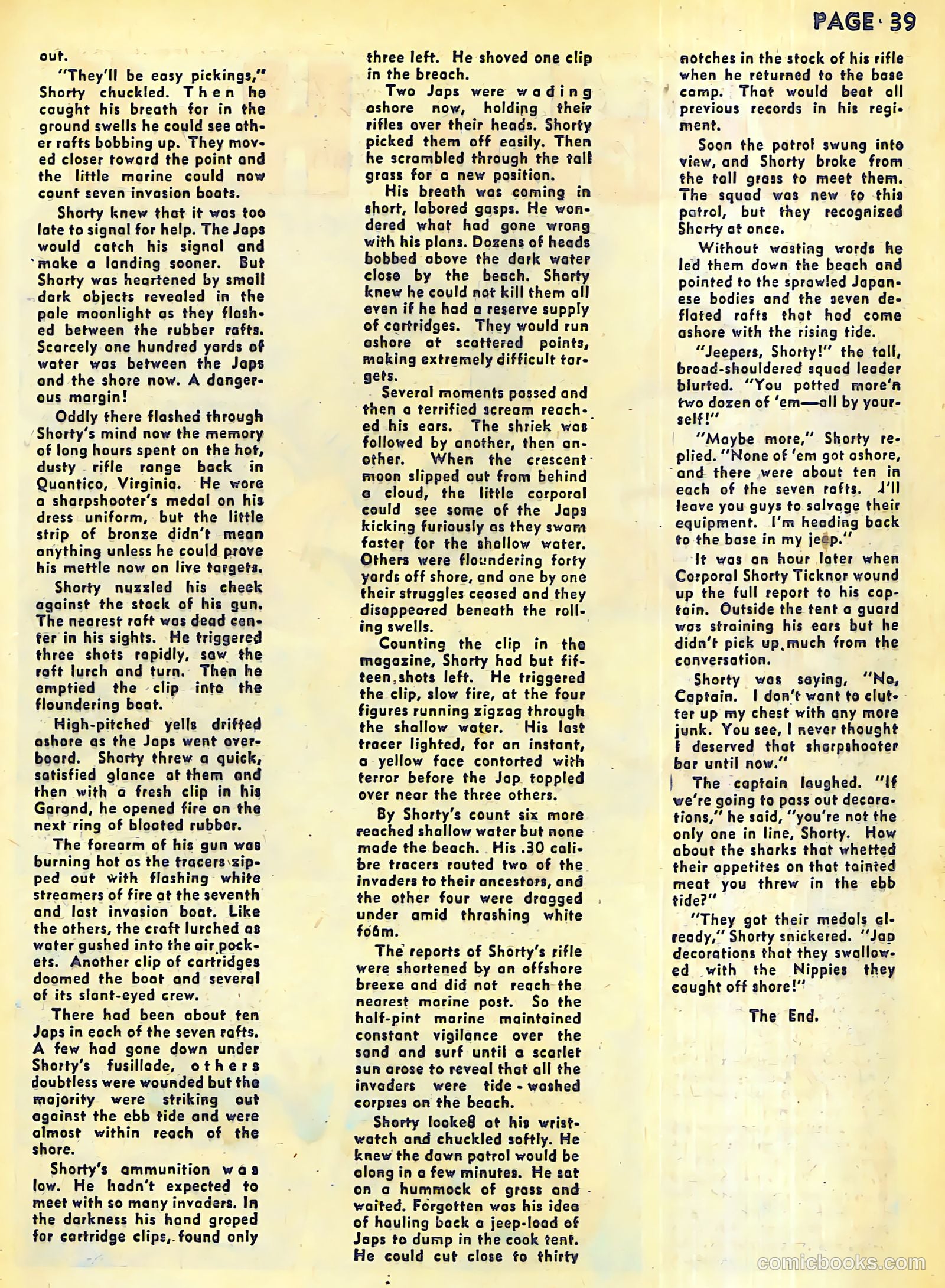 Rangers Comics #9 (1943) — page 41 of 68