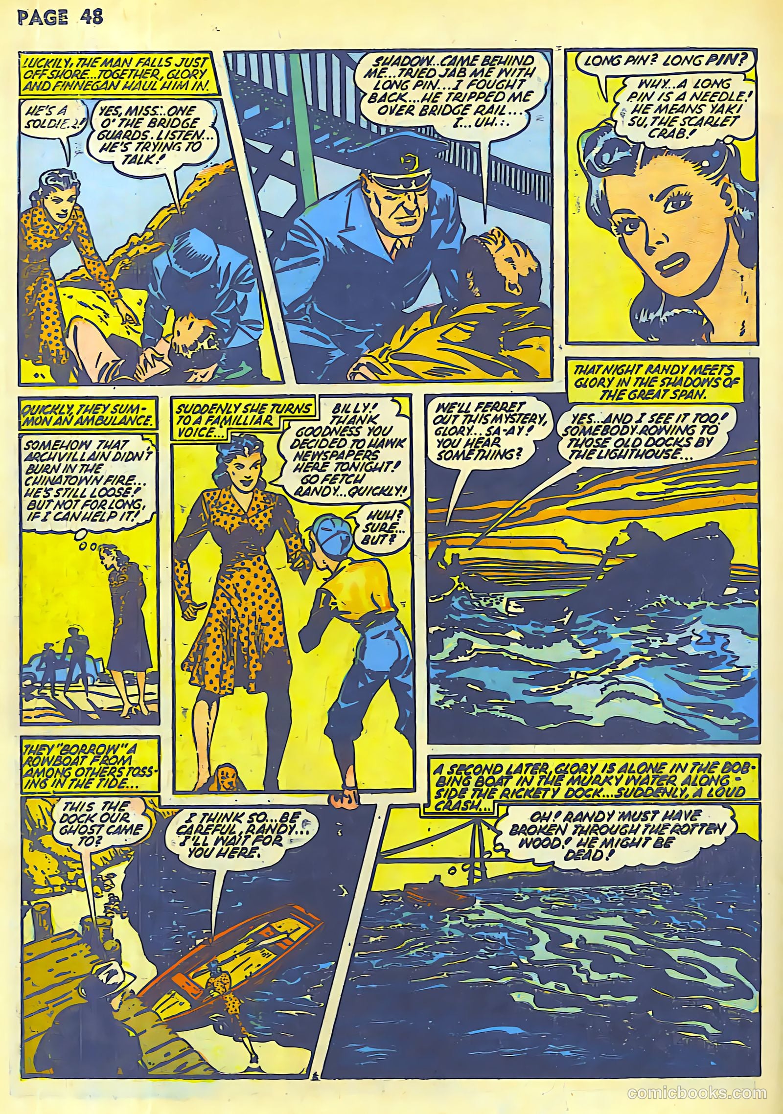 Rangers Comics #9 (1943) — page 50 of 68