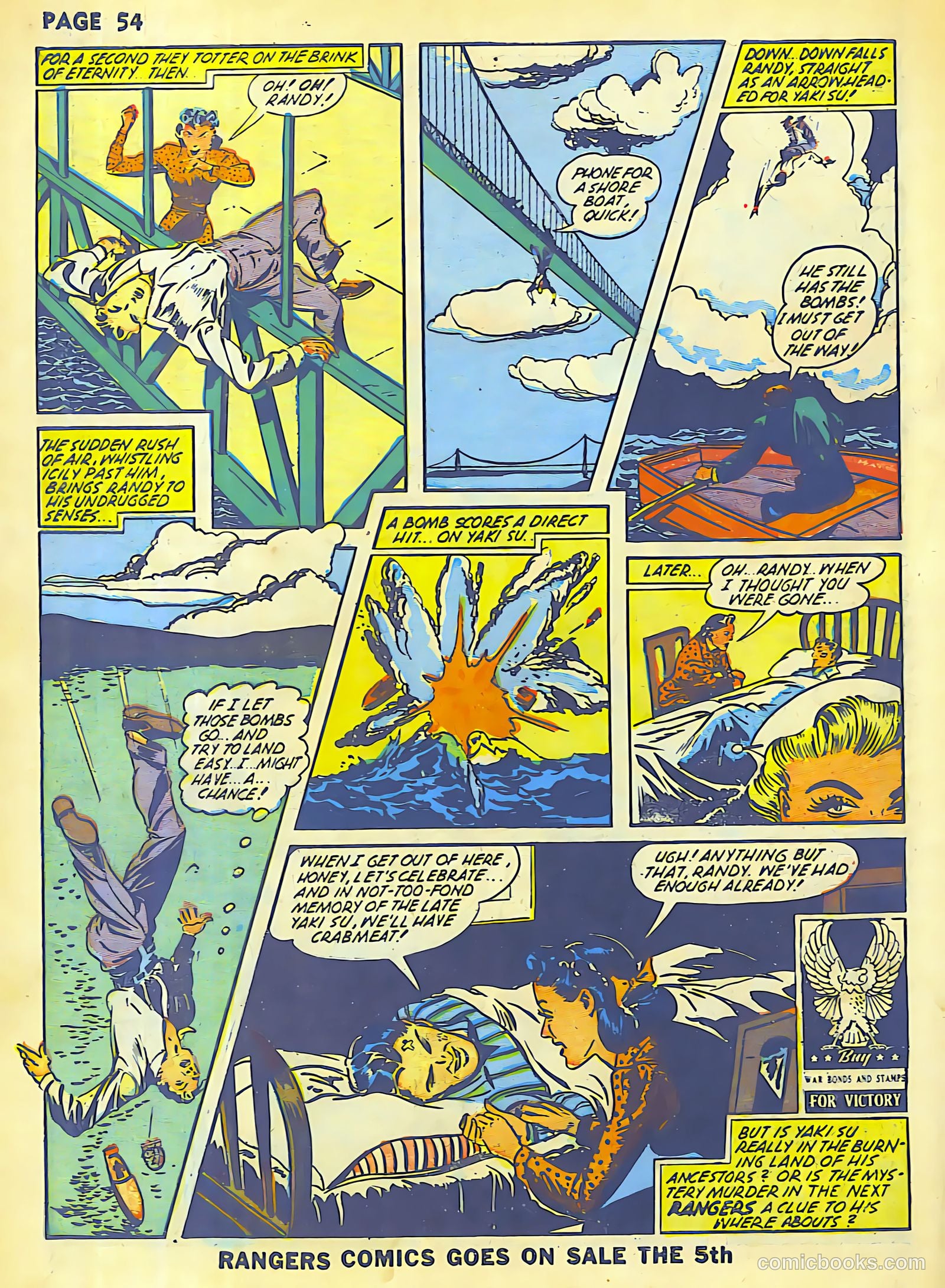 Rangers Comics #9 (1943) — page 56 of 68