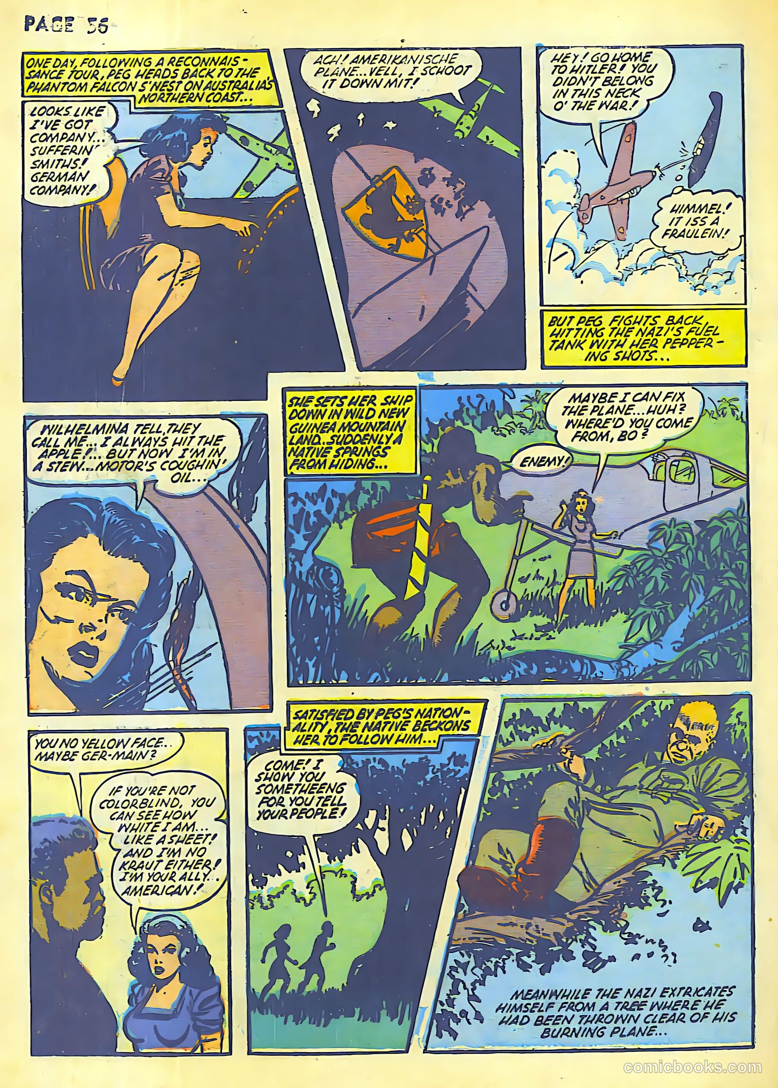 Rangers Comics #9 (1943) — page 58 of 68