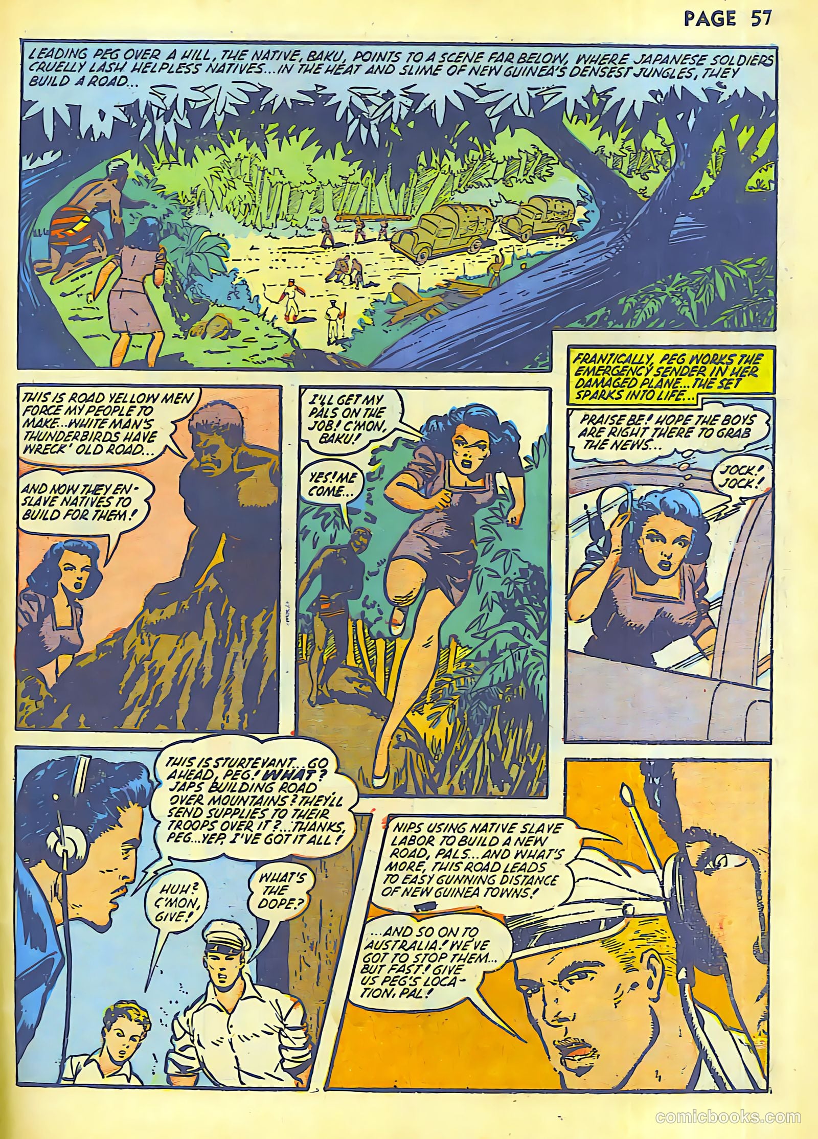 Rangers Comics #9 (1943) — page 59 of 68