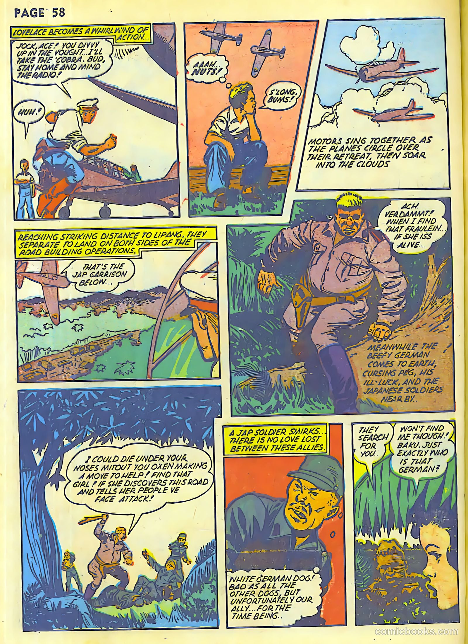 Rangers Comics #9 (1943) — page 60 of 68