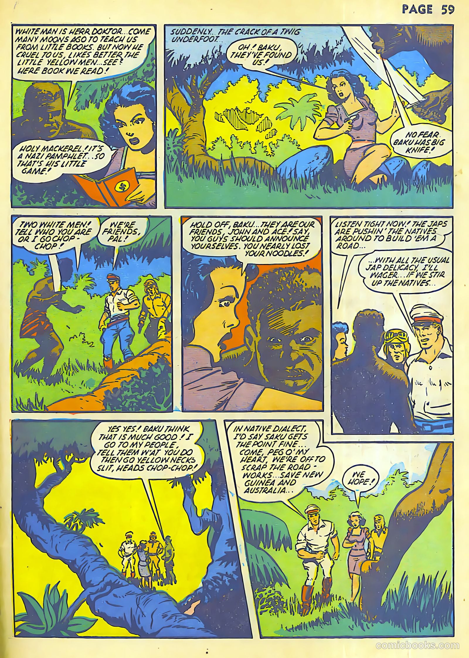 Rangers Comics #9 (1943) — page 61 of 68