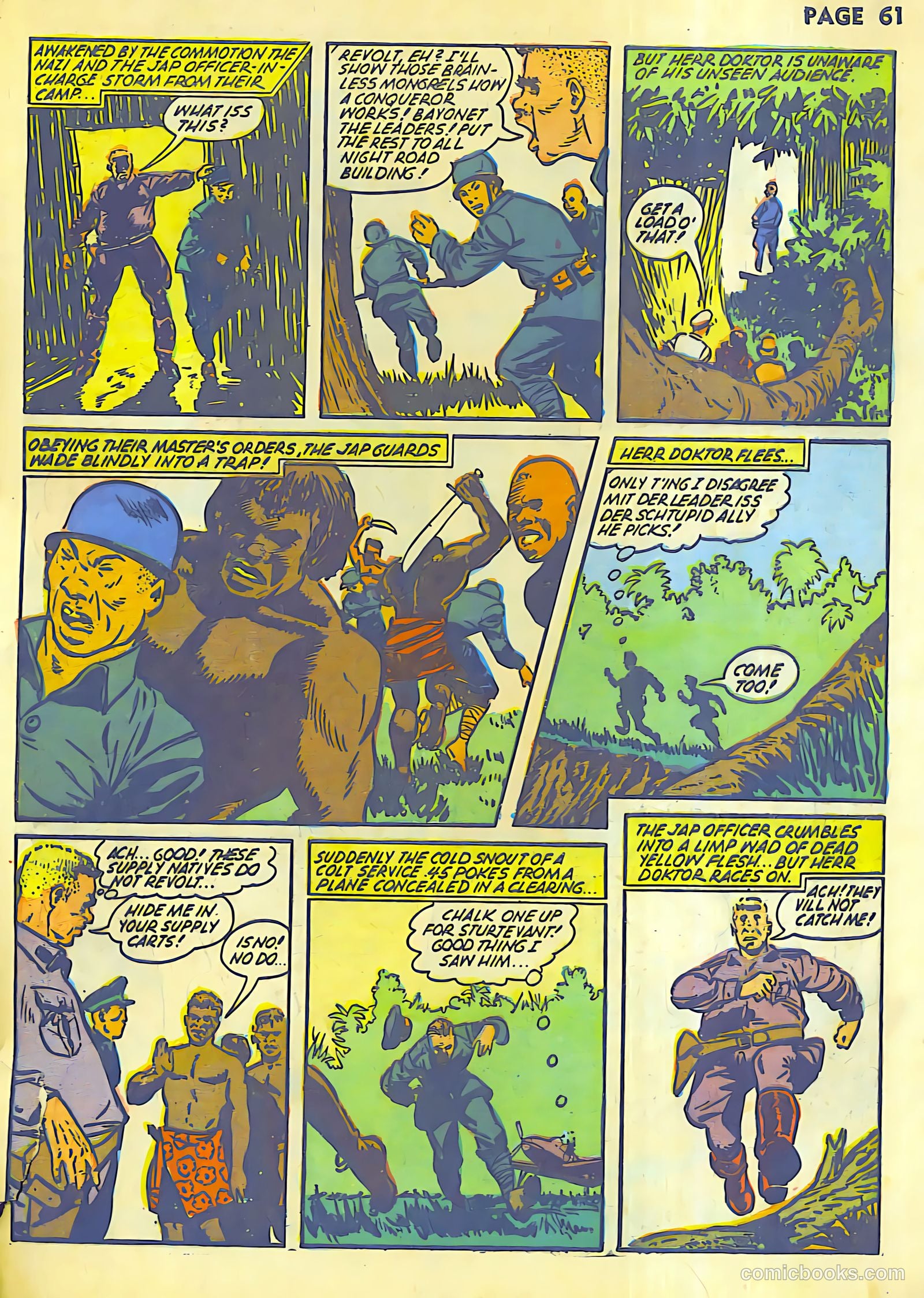 Rangers Comics #9 (1943) — page 63 of 68