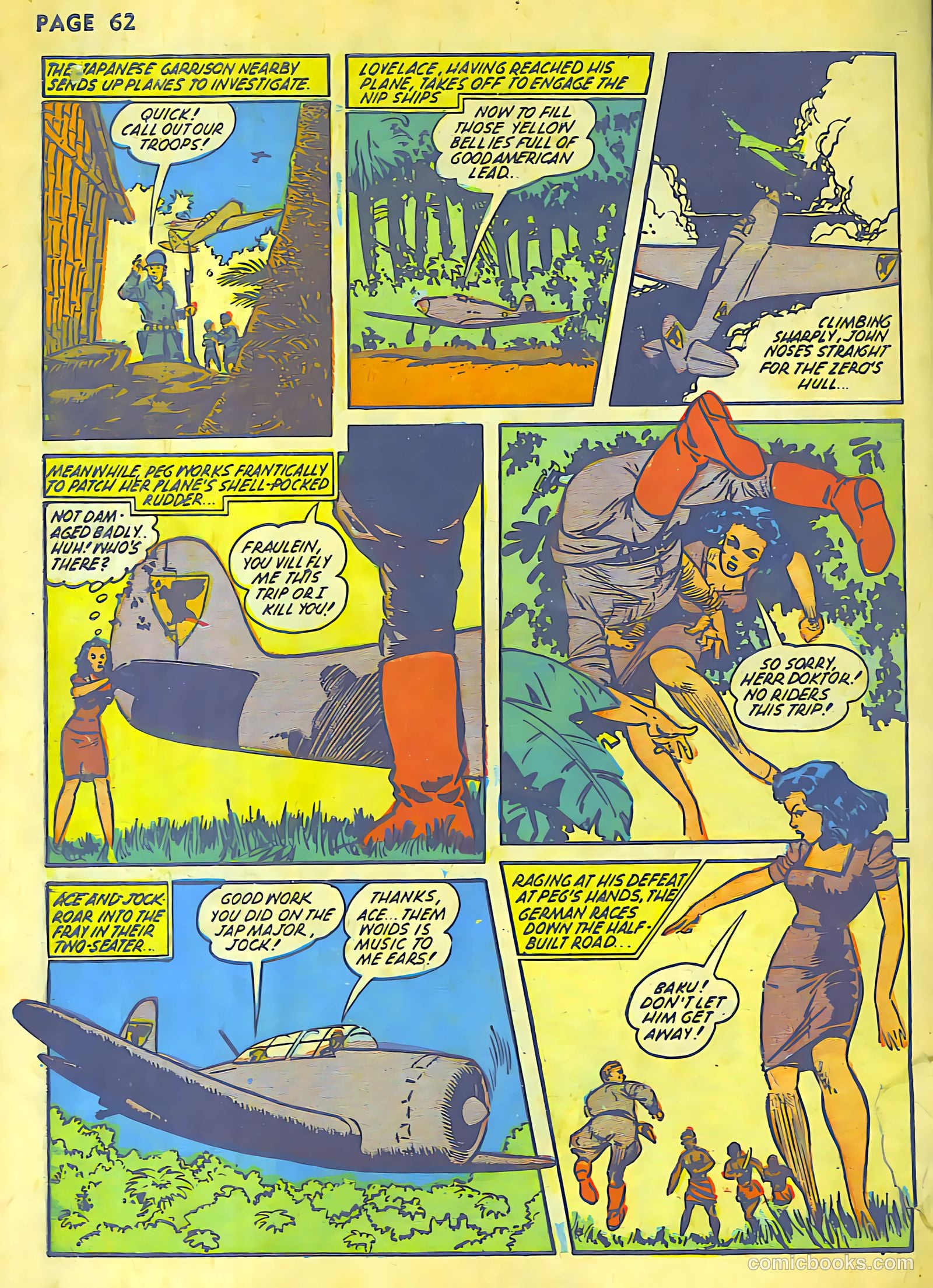 Rangers Comics #9 (1943) — page 64 of 68