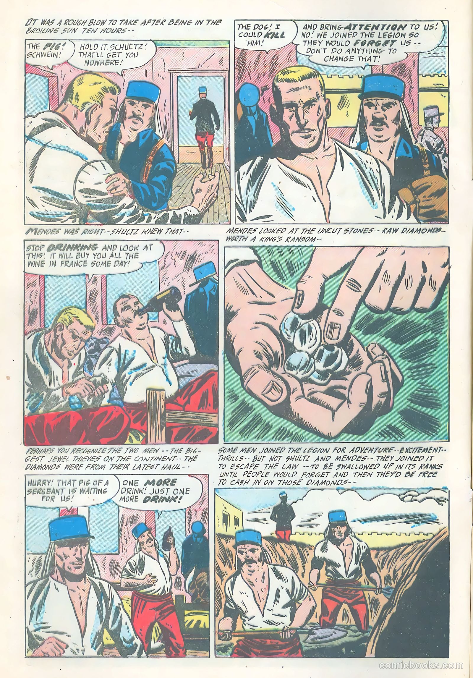 Real Adventure Comics #1 (1955) — page 4 of 36