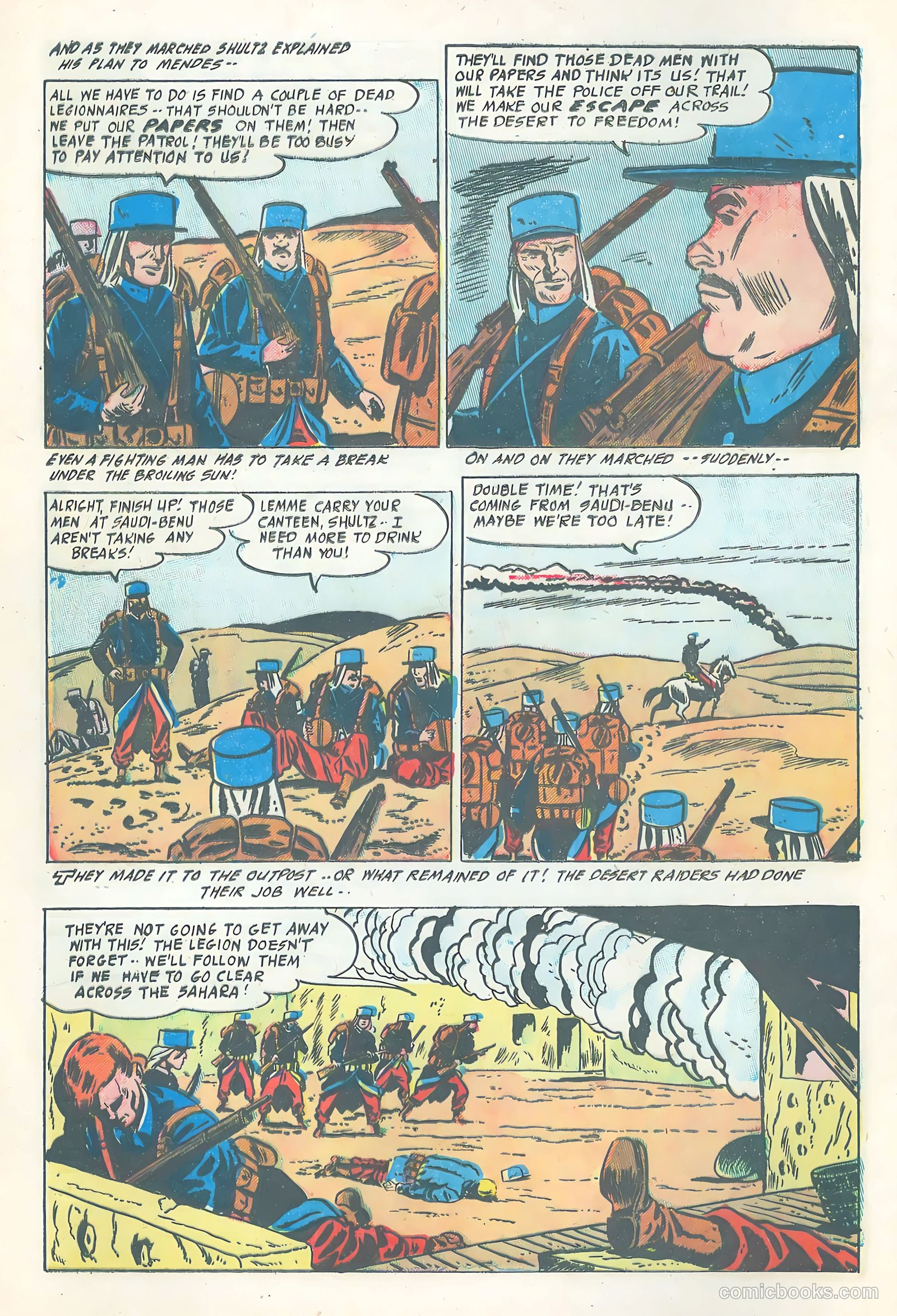 Real Adventure Comics #1 (1955) — page 6 of 36