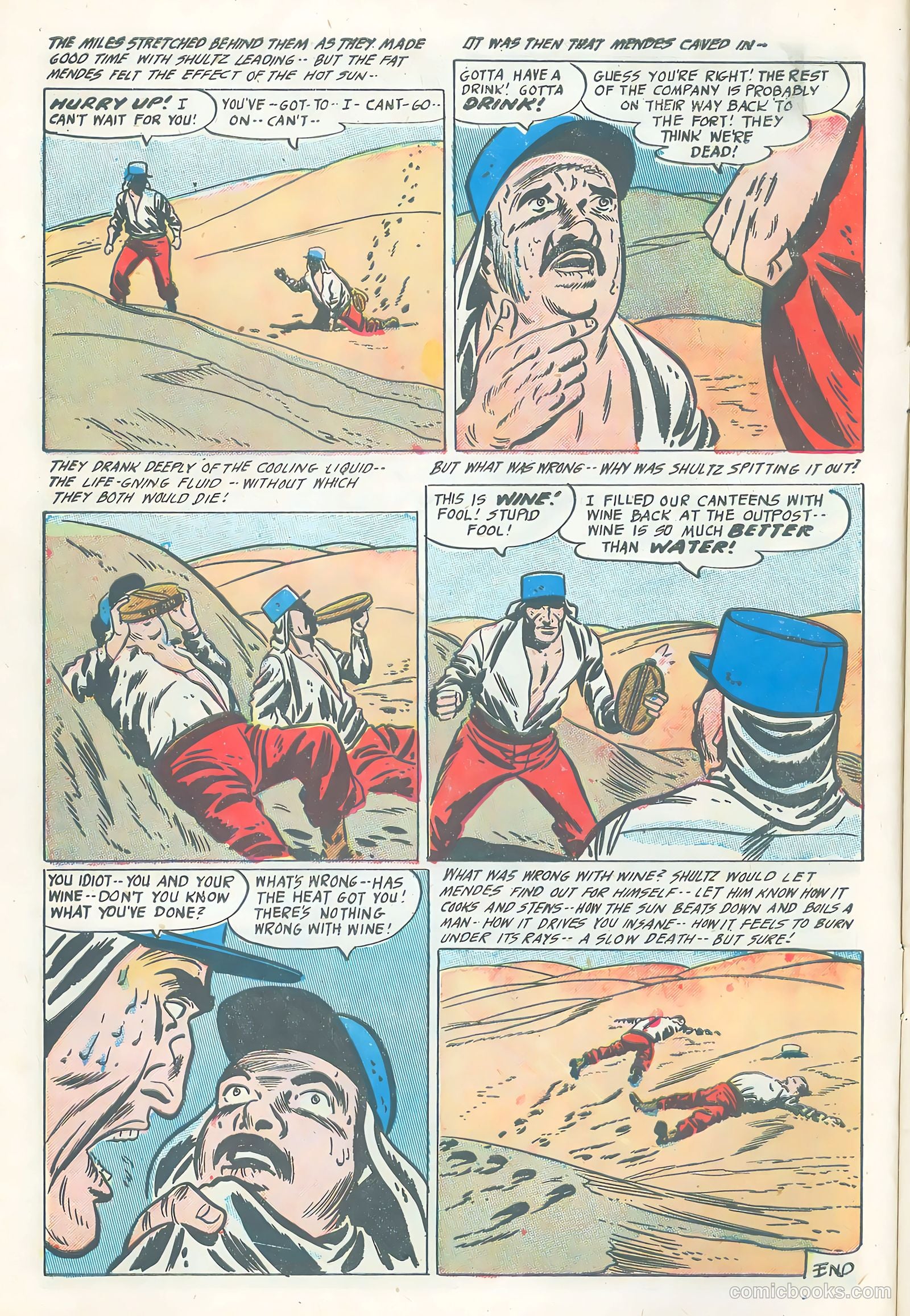 Real Adventure Comics #1 (1955) — page 8 of 36