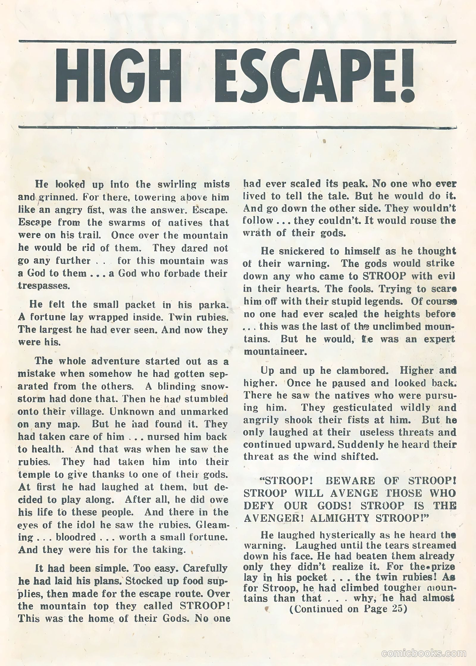 Real Adventure Comics #1 (1955) — page 11 of 36