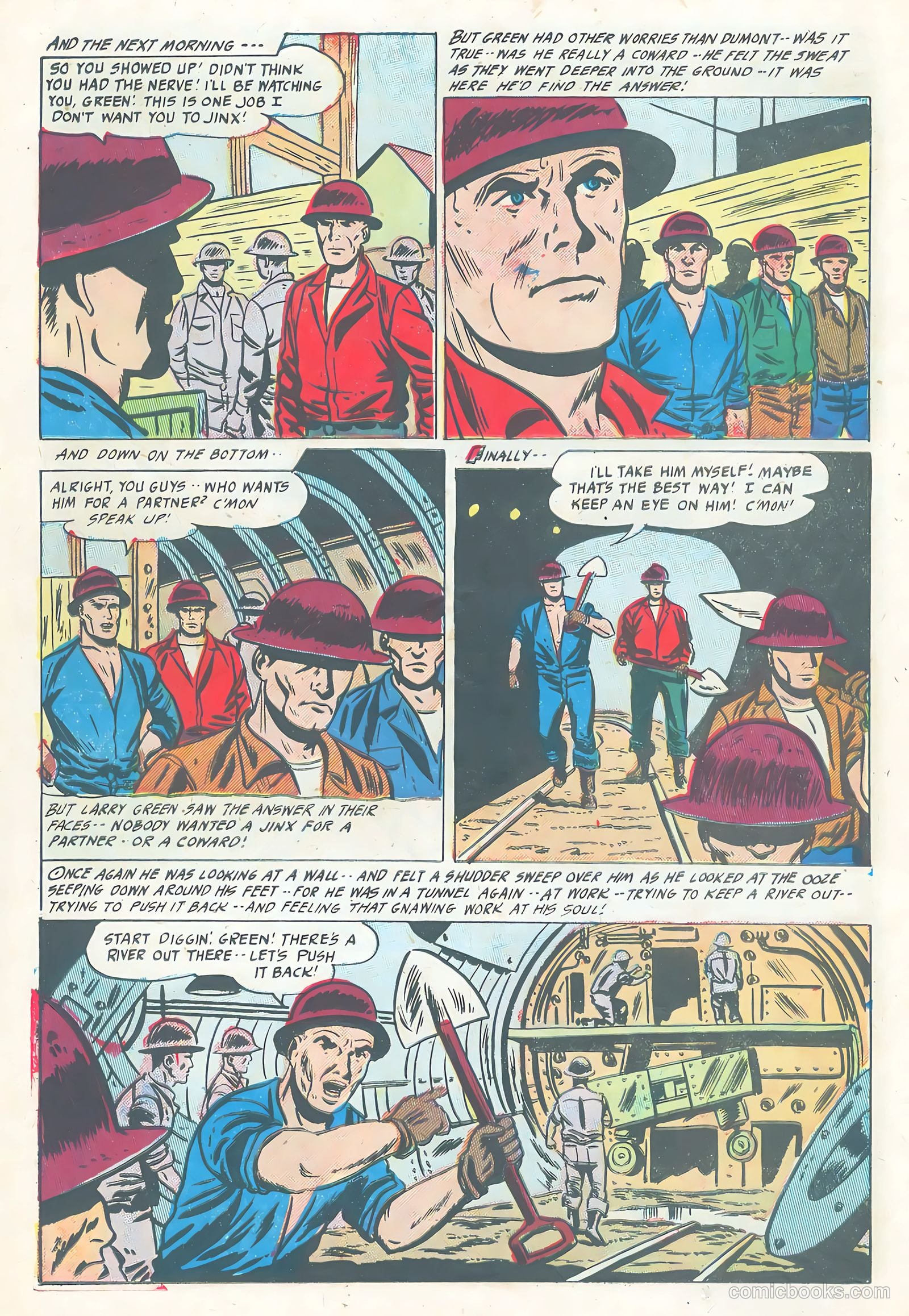 Real Adventure Comics #1 (1955) — page 16 of 36