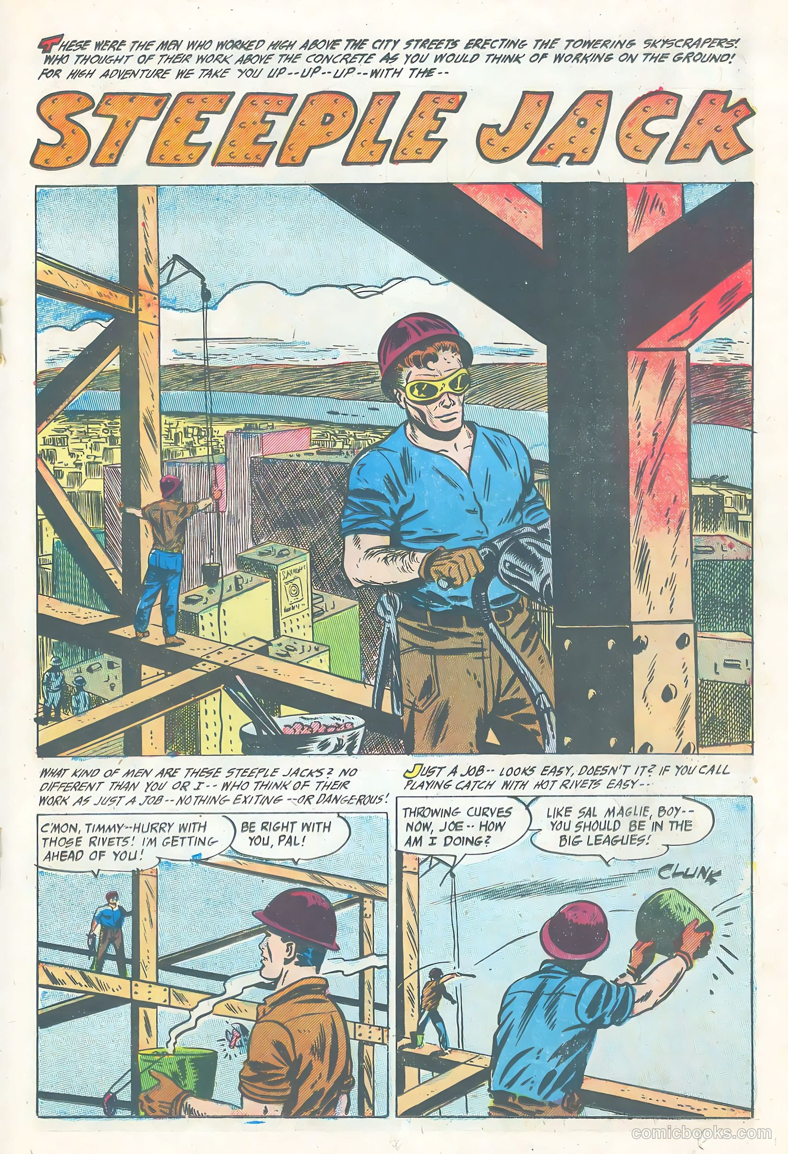 Real Adventure Comics #1 (1955) — page 19 of 36