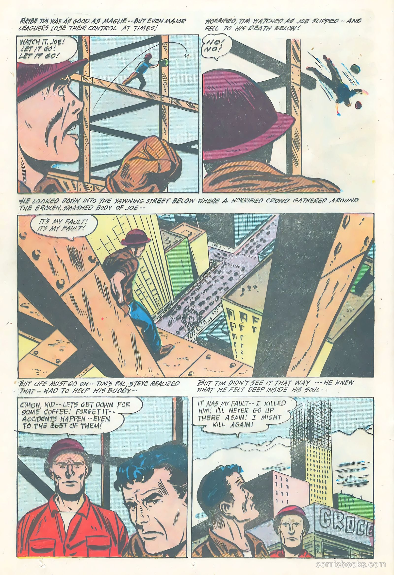 Real Adventure Comics #1 (1955) — page 20 of 36