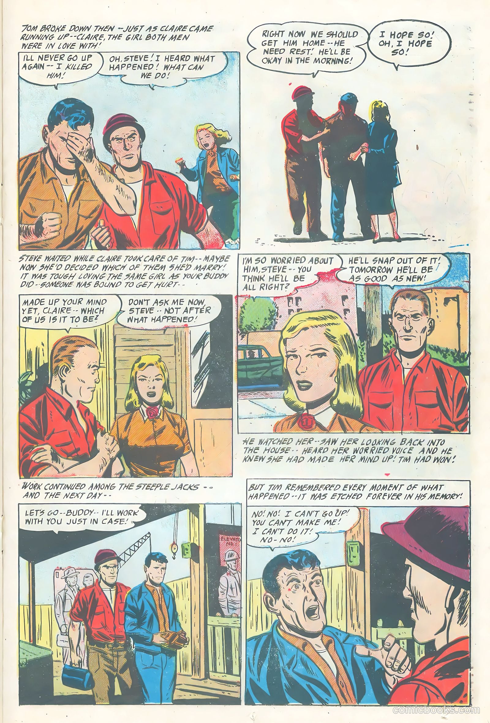 Real Adventure Comics #1 (1955) — page 21 of 36
