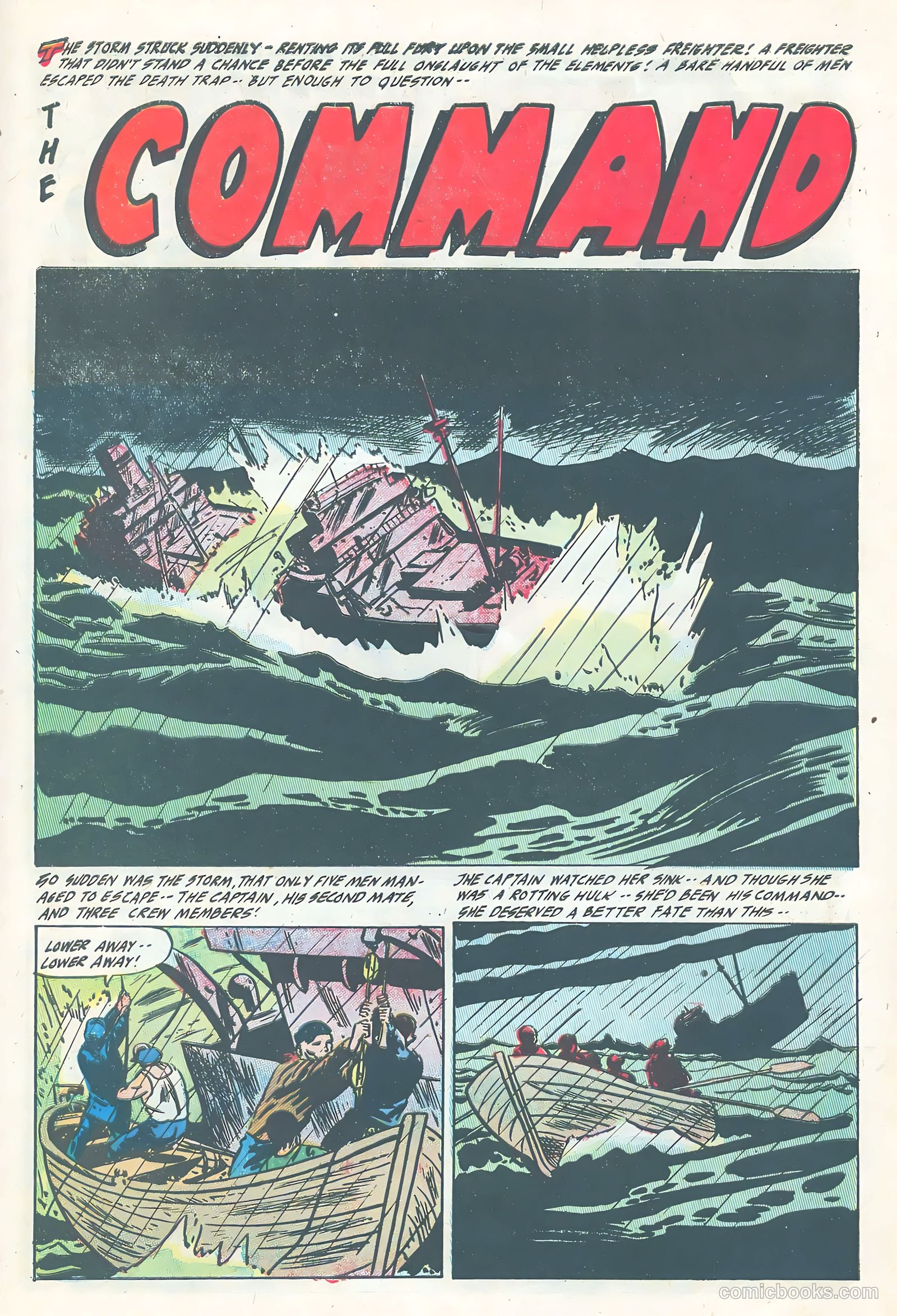 Real Adventure Comics #1 (1955) — page 29 of 36