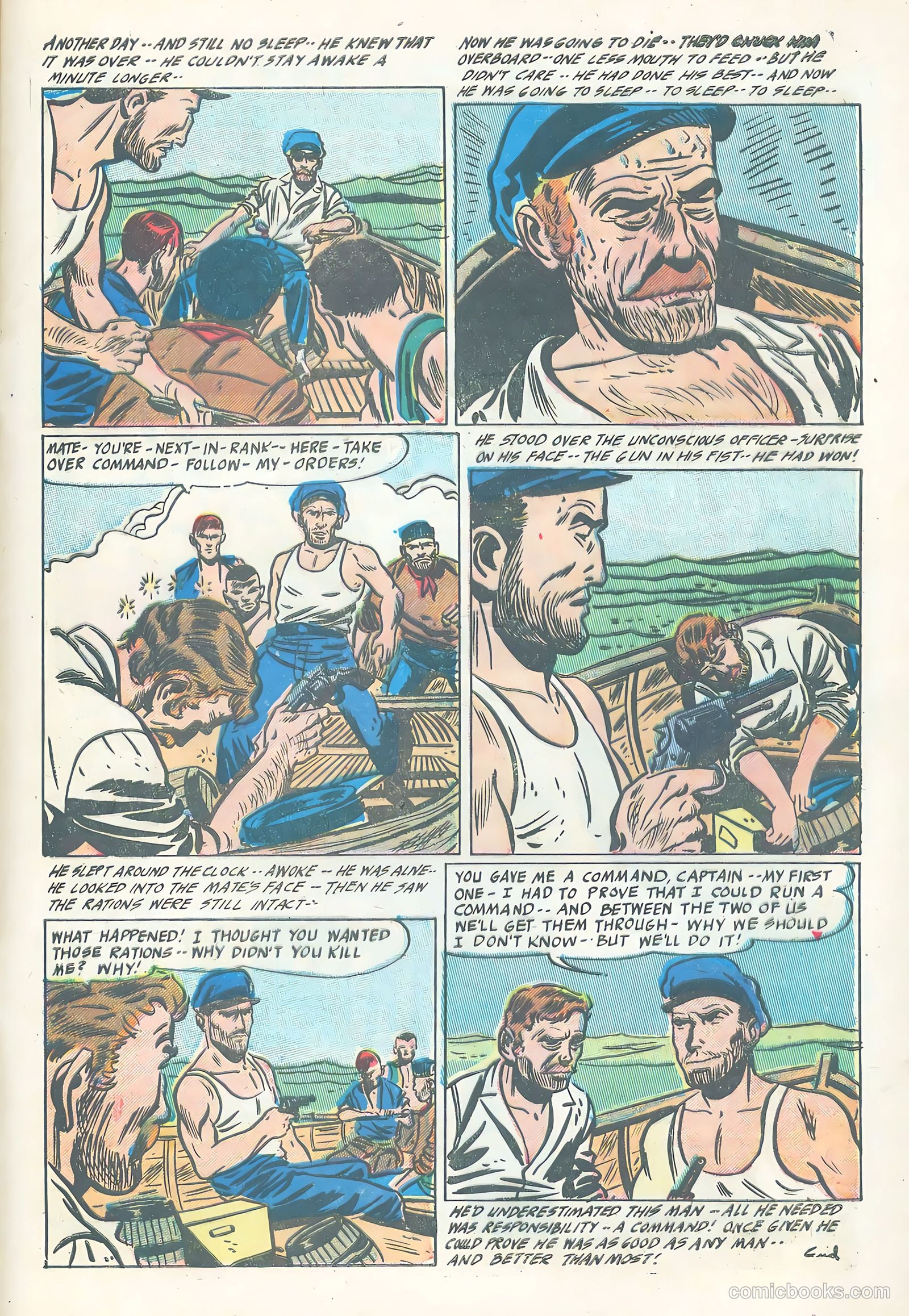 Real Adventure Comics #1 (1955) — page 33 of 36