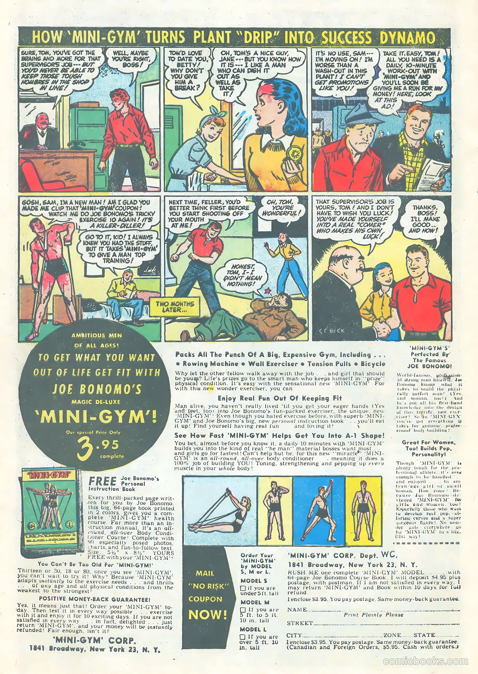 Real Adventure Comics #1 (1955) — page 34 of 36